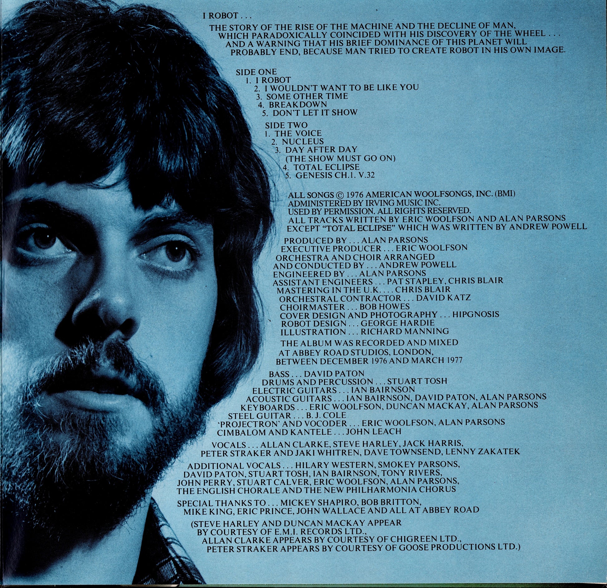 The Alan Parsons Project – I Robot Vinyl LP Kopie