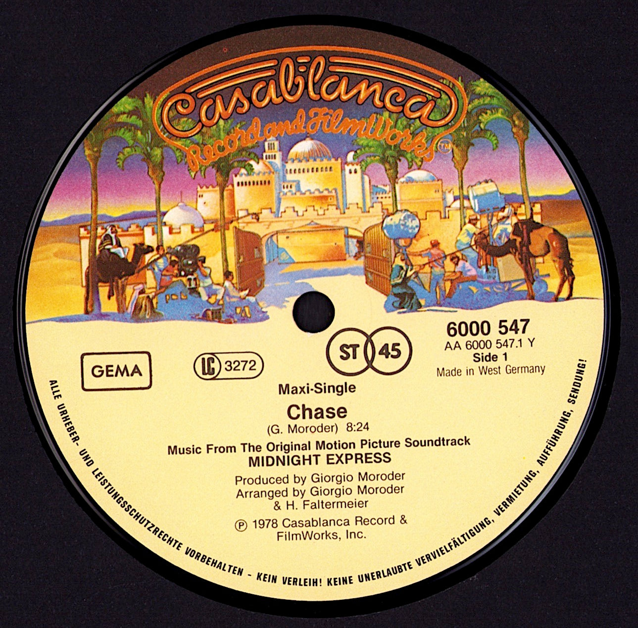 Giorgio Moroder – Chase Vinyl 12" Maxi-Single