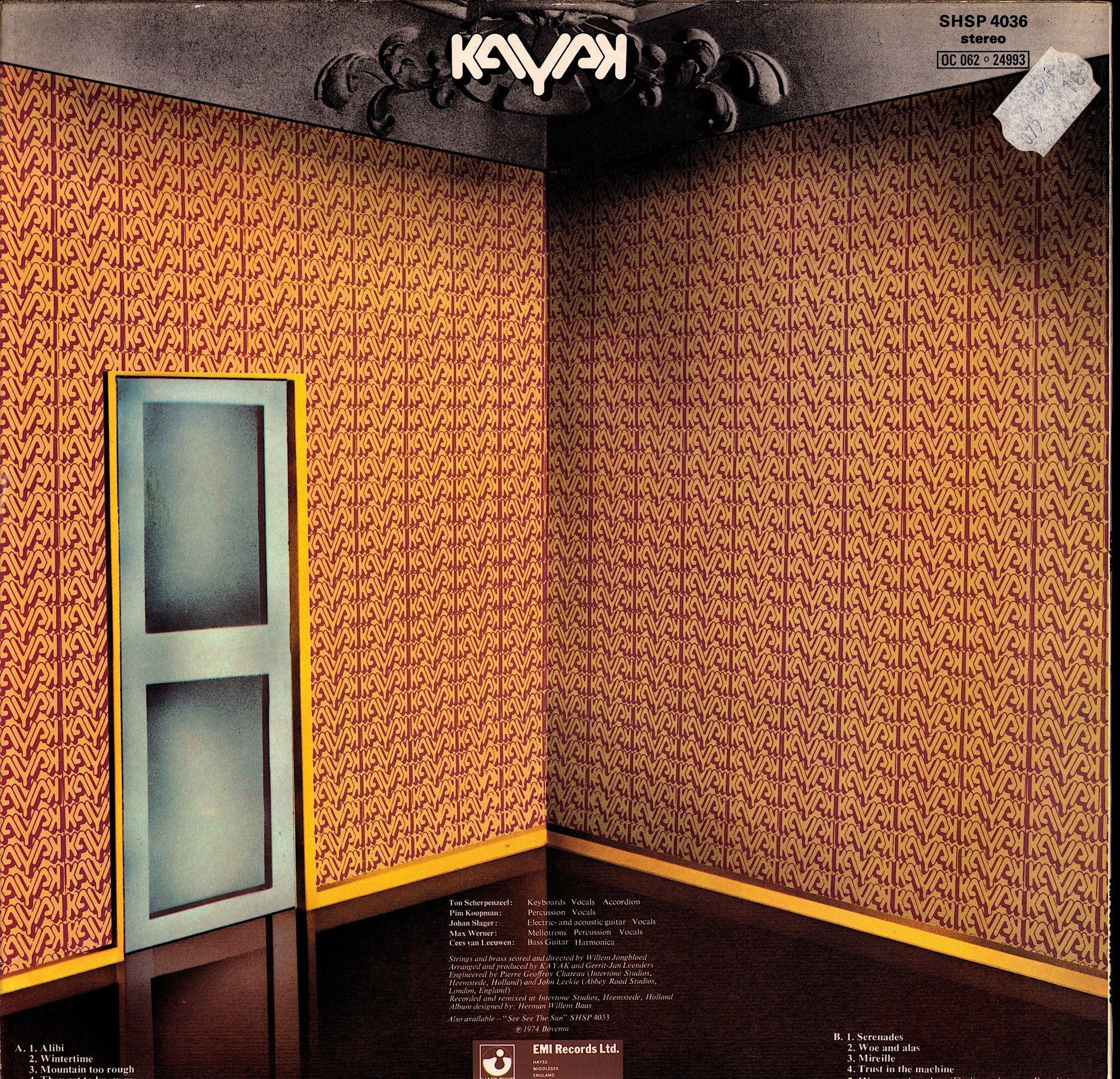 Kayak – Kayak Vinyl LP