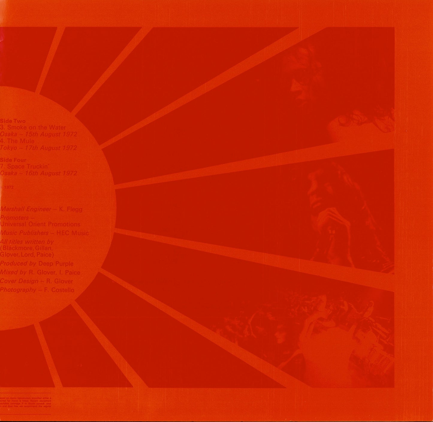 Deep Purple ‎- Made In Japan Vinyl 2LP