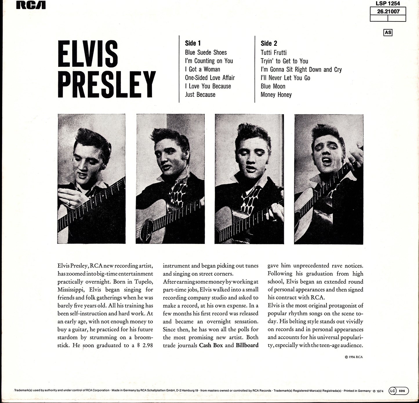 Elvis Presley – Elvis Presley Vinyl LP
