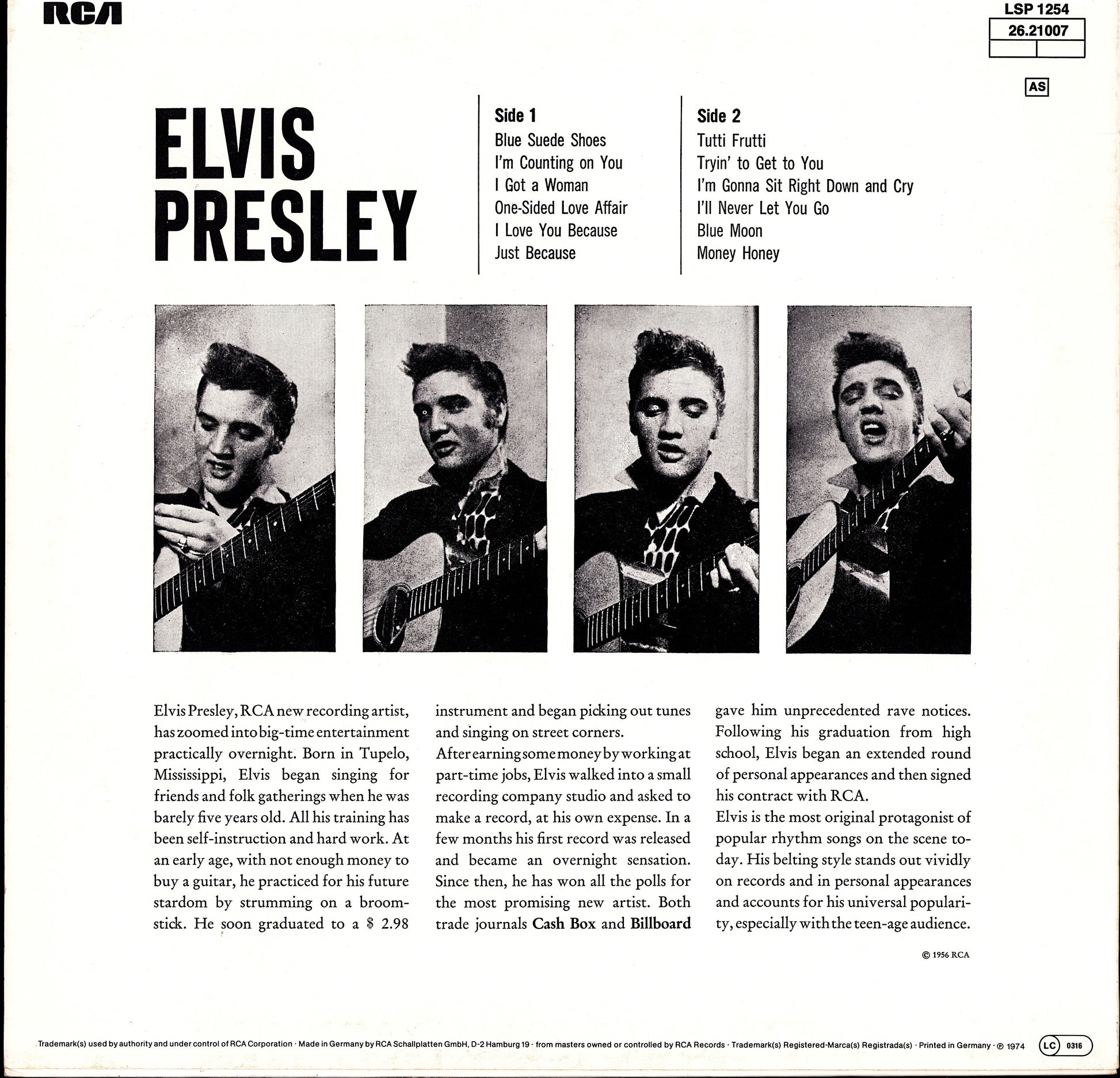 Elvis Presley – Elvis Presley Vinyl LP