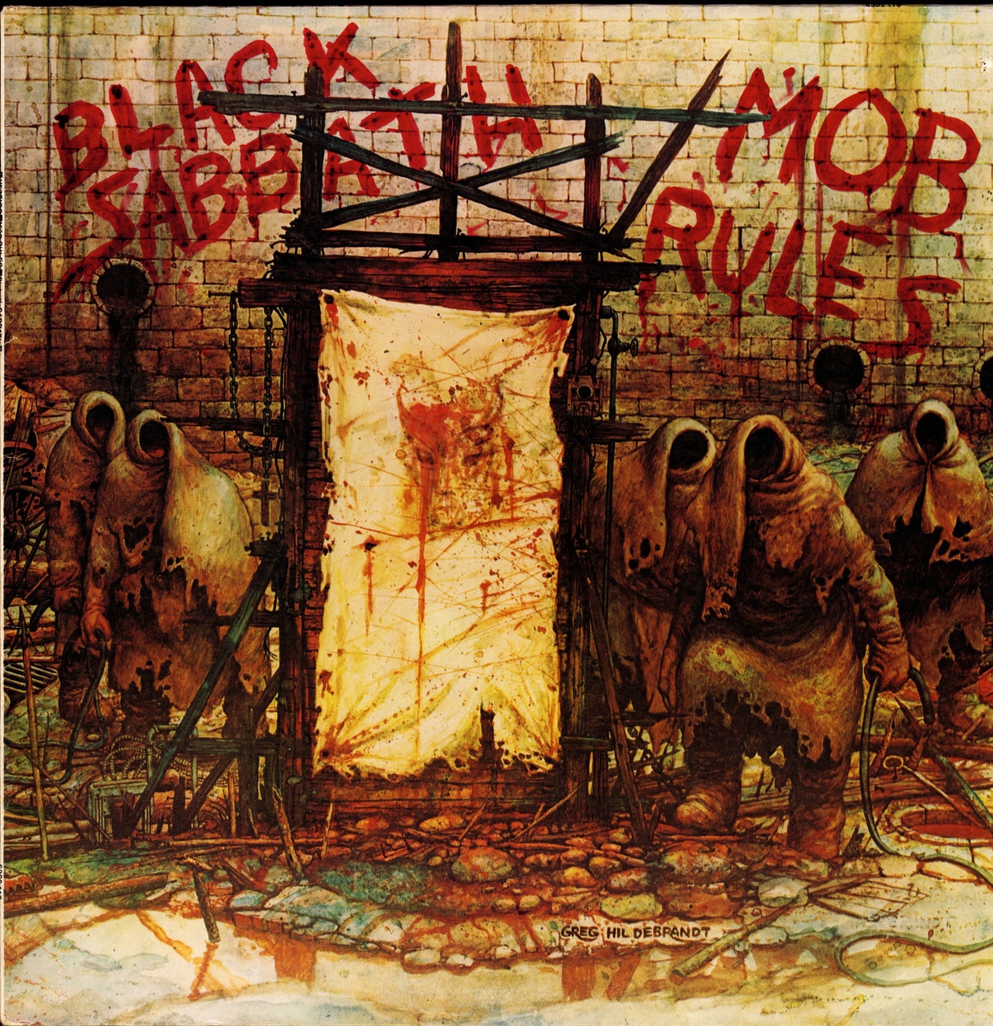 Black Sabbath ‎- Attention! Black Sabbath! Vinyl LP Kopie