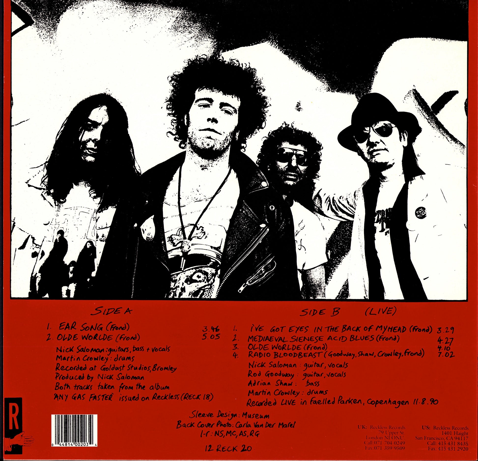 The Bevis Frond – Ear Song Vinyl 12" Maxi-Single