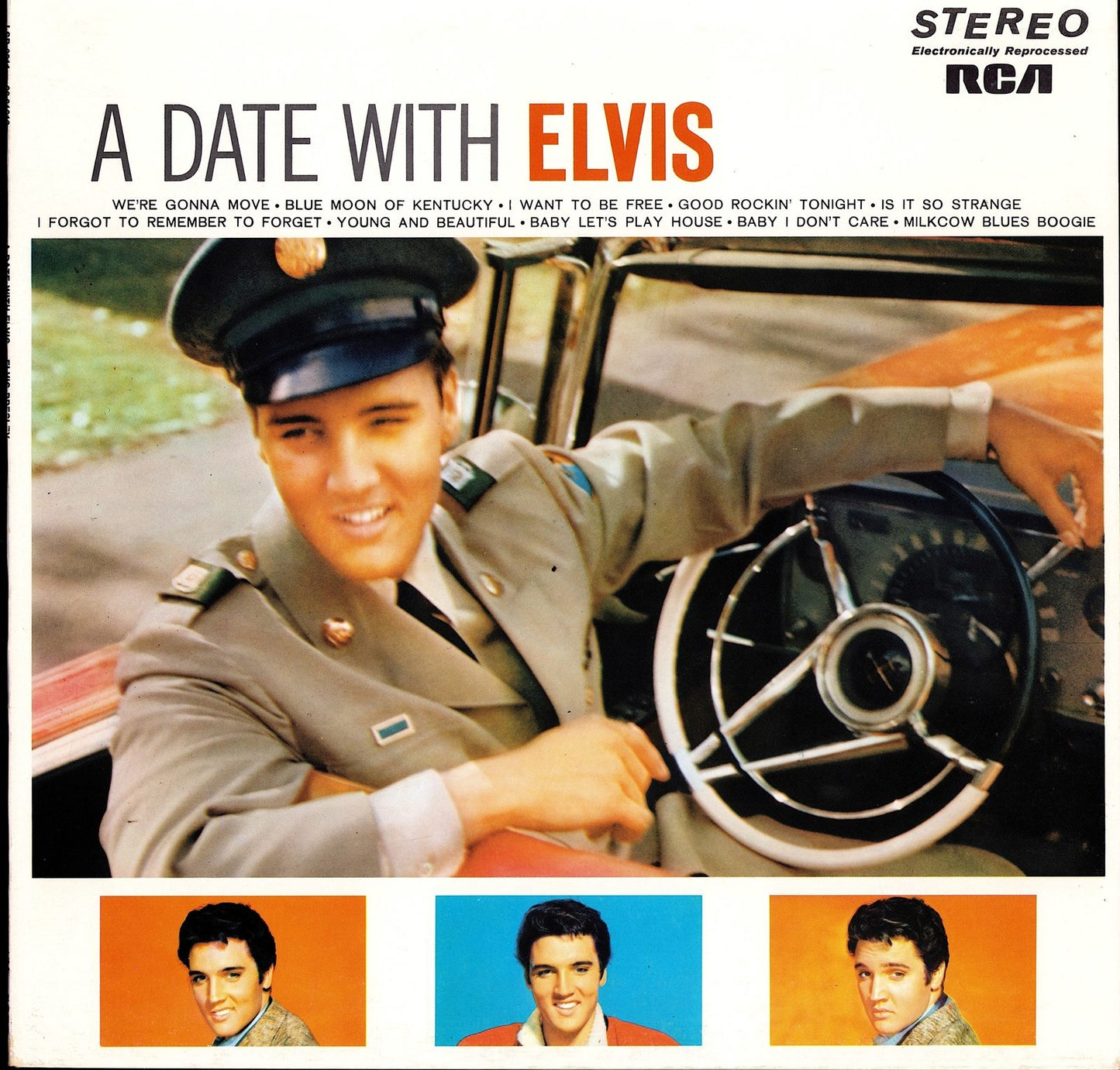 Elvis Presley – A Date With Elvis Vinyl LP