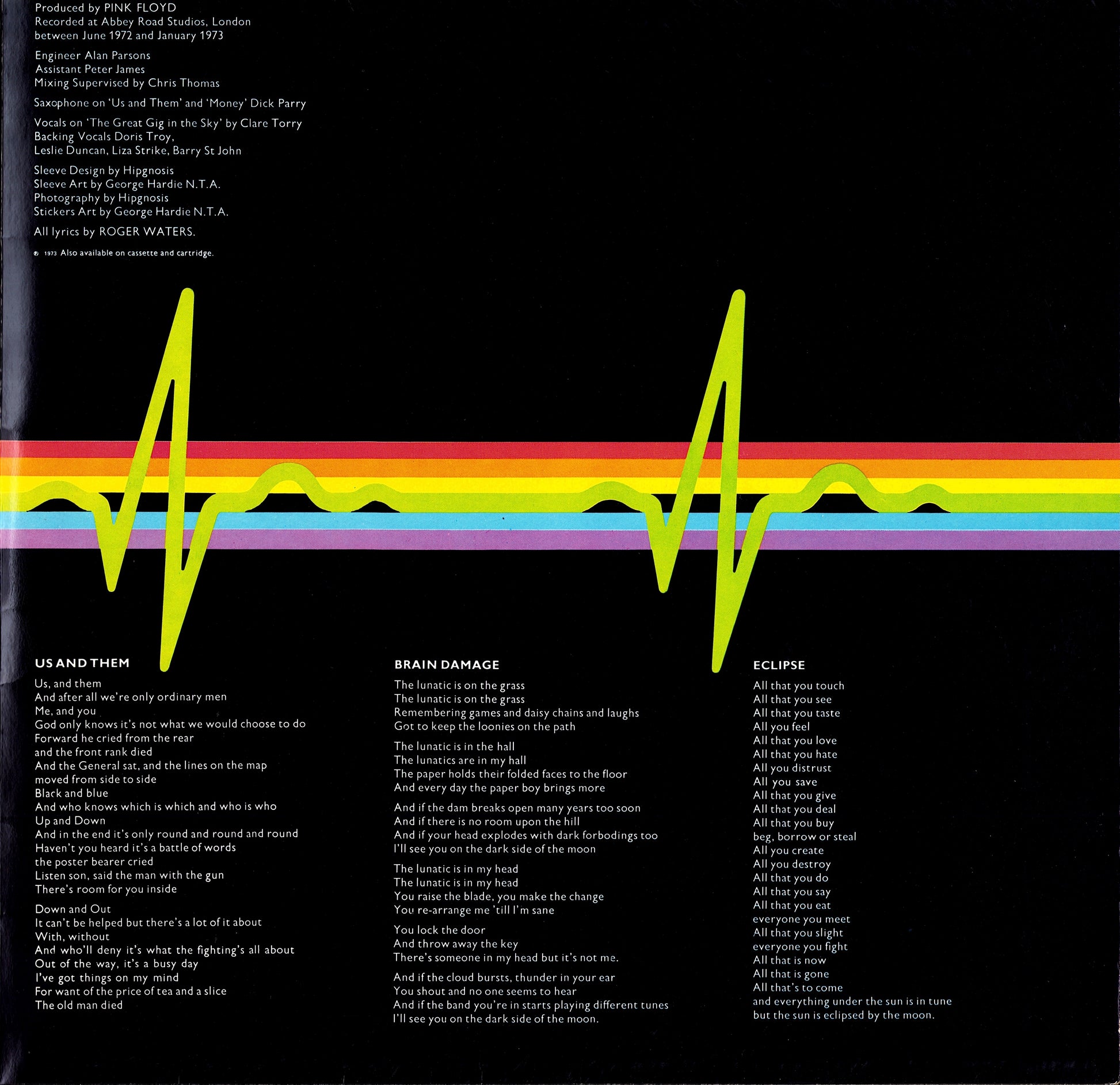 Pink Floyd - The Dark Side Of The Moon Vinyl LP DE Kopie