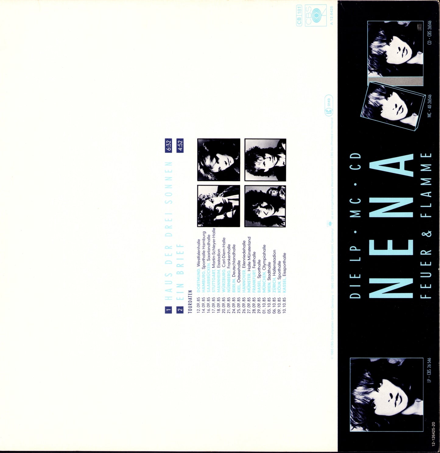 Nena - Haus der drei Sonnen Vinyl 12" Maxi-Single