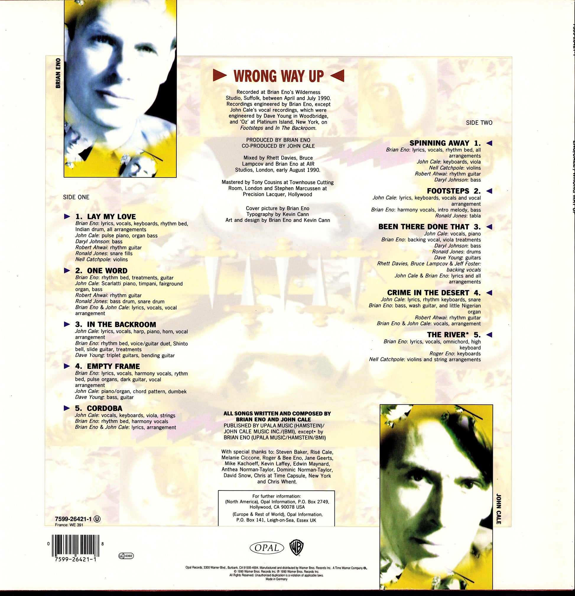 Brian Eno - Before And After Science Vinyl LP Kopie Kopie Kopie Kopie