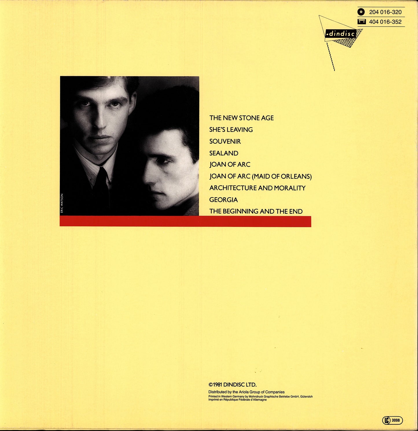 Orchestral Manoeuvres In The Dark – Architecture & Morality Vinyl LP