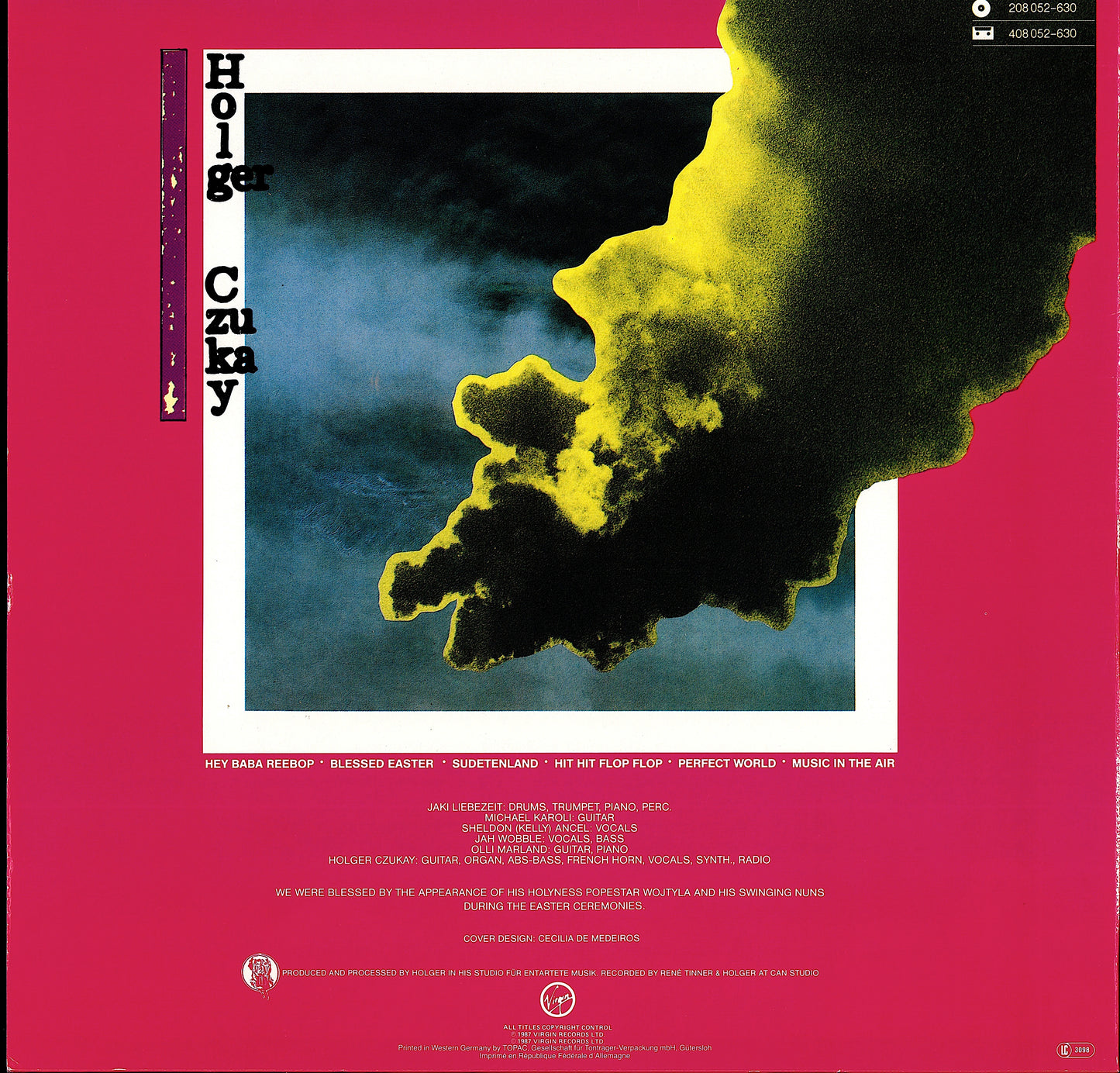 Holger Czukay, Jah Wobble, Jaki Liebezeit – Full Circle Vinyl LP Kopie