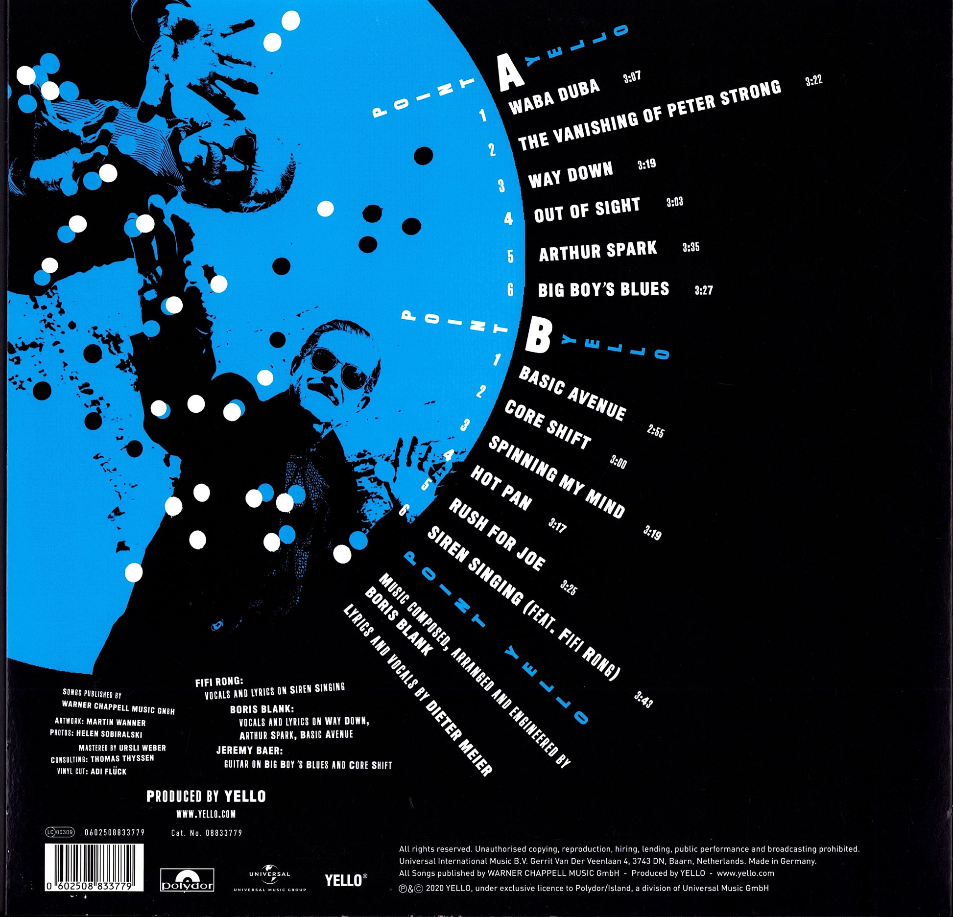 Yello – Point Vinyl LP