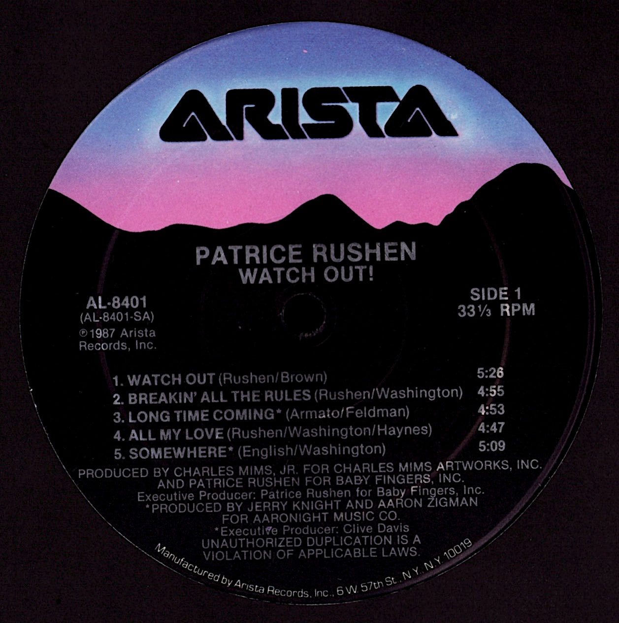 Patrice Rushen – Straight From The Heart Vinyl LP Kopie