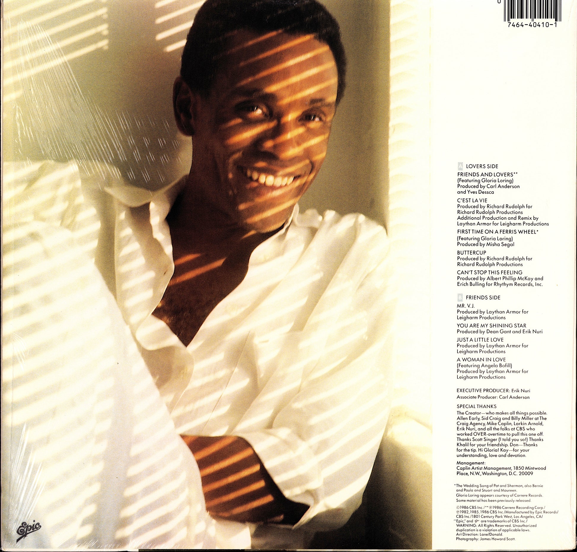 Carl Anderson – Carl Anderson Vinyl LP