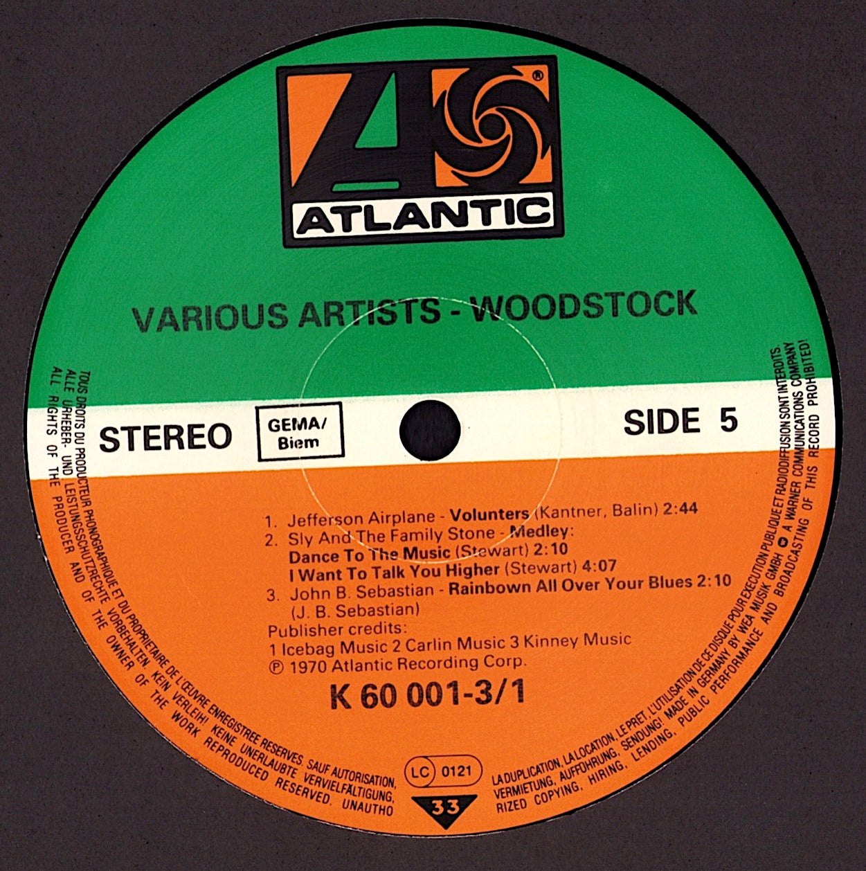 Woodstock - Music From The Original Soundtrack And More Vinyl 3LP