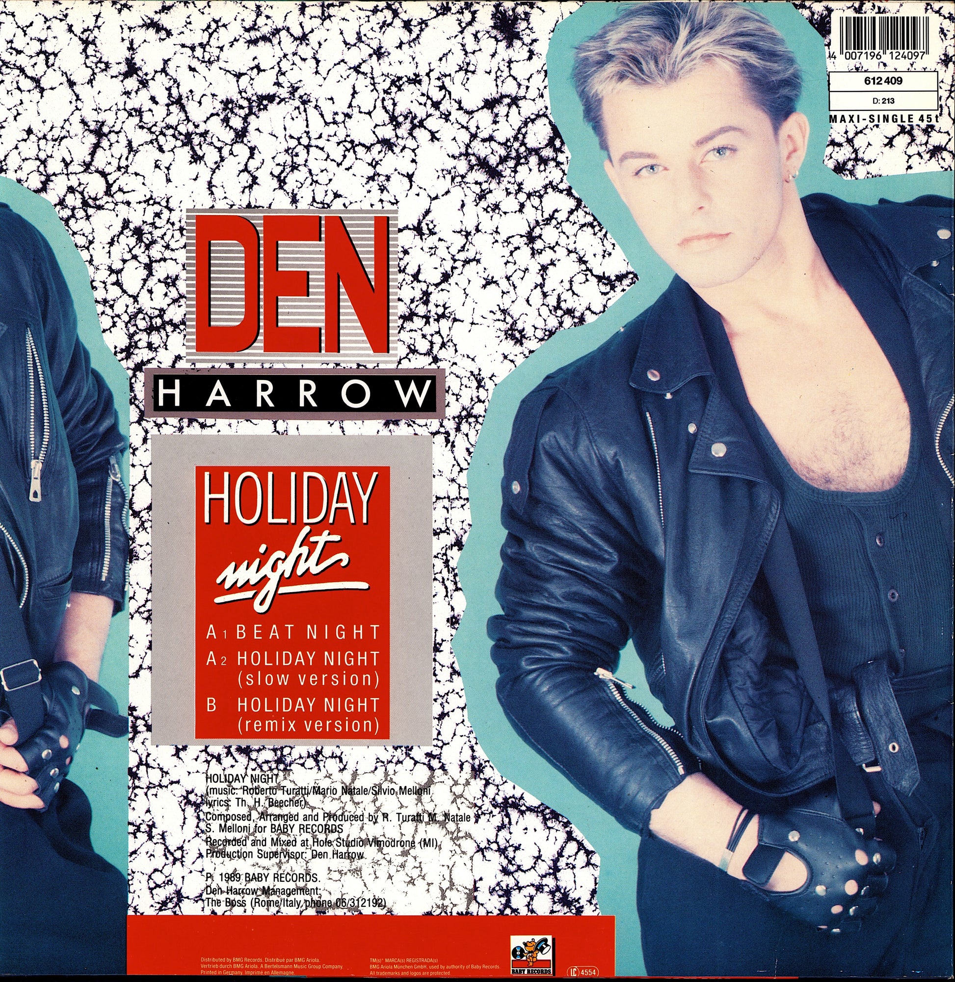 Den Harrow – Holiday Night Vinyl 12"