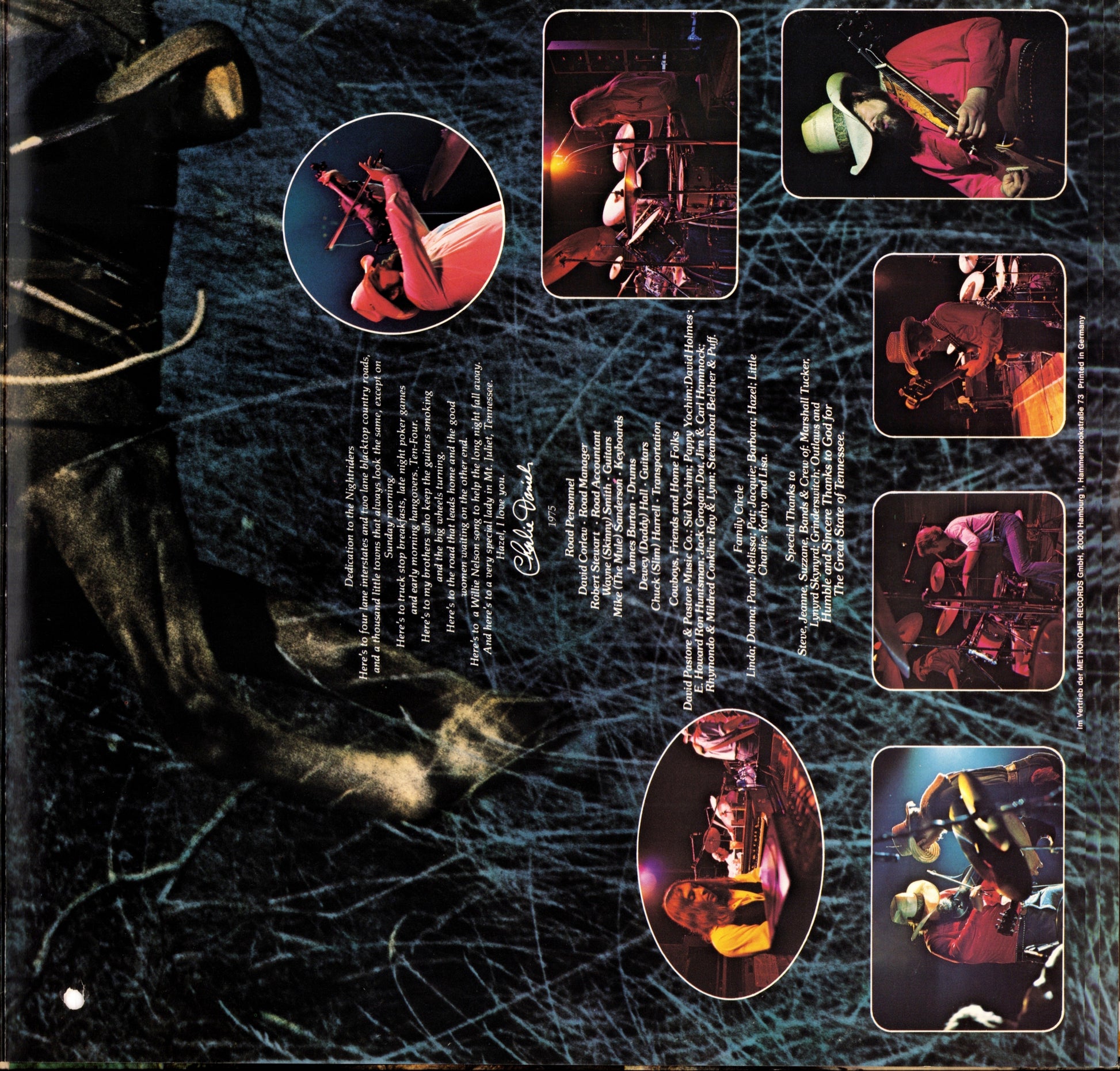 The Charlie Daniels Band – Nightrider Vinyl LP