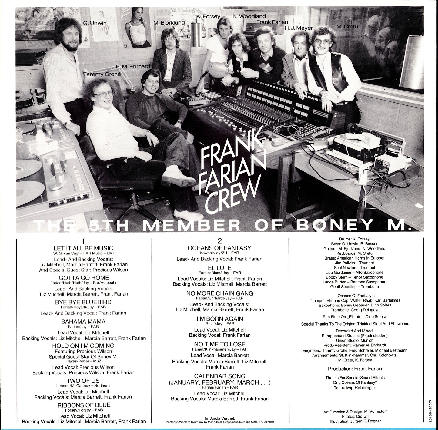 Boney M. – Oceans Of Fantasy Vinyl LP