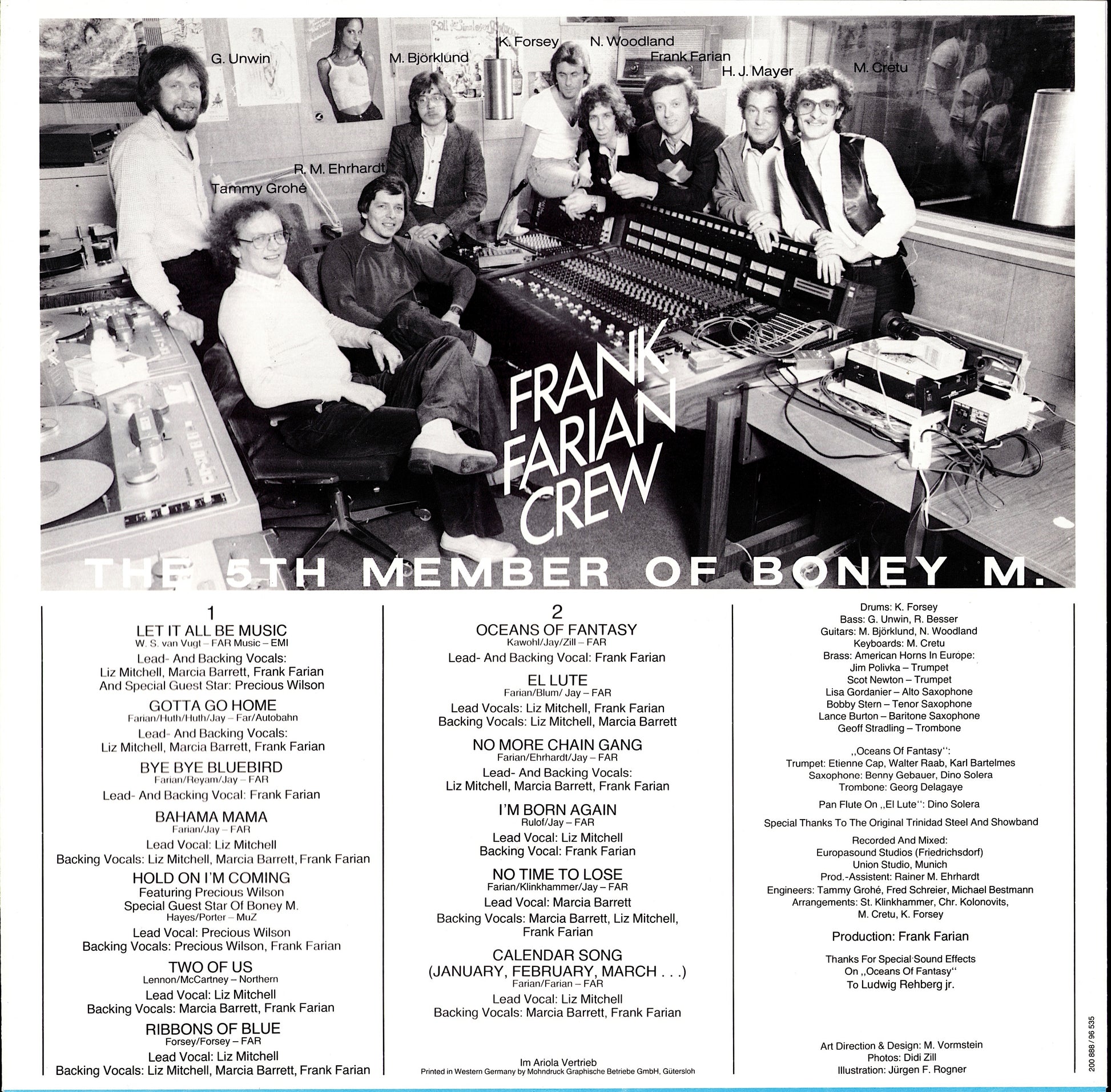 Boney M. – Oceans Of Fantasy Vinyl LP