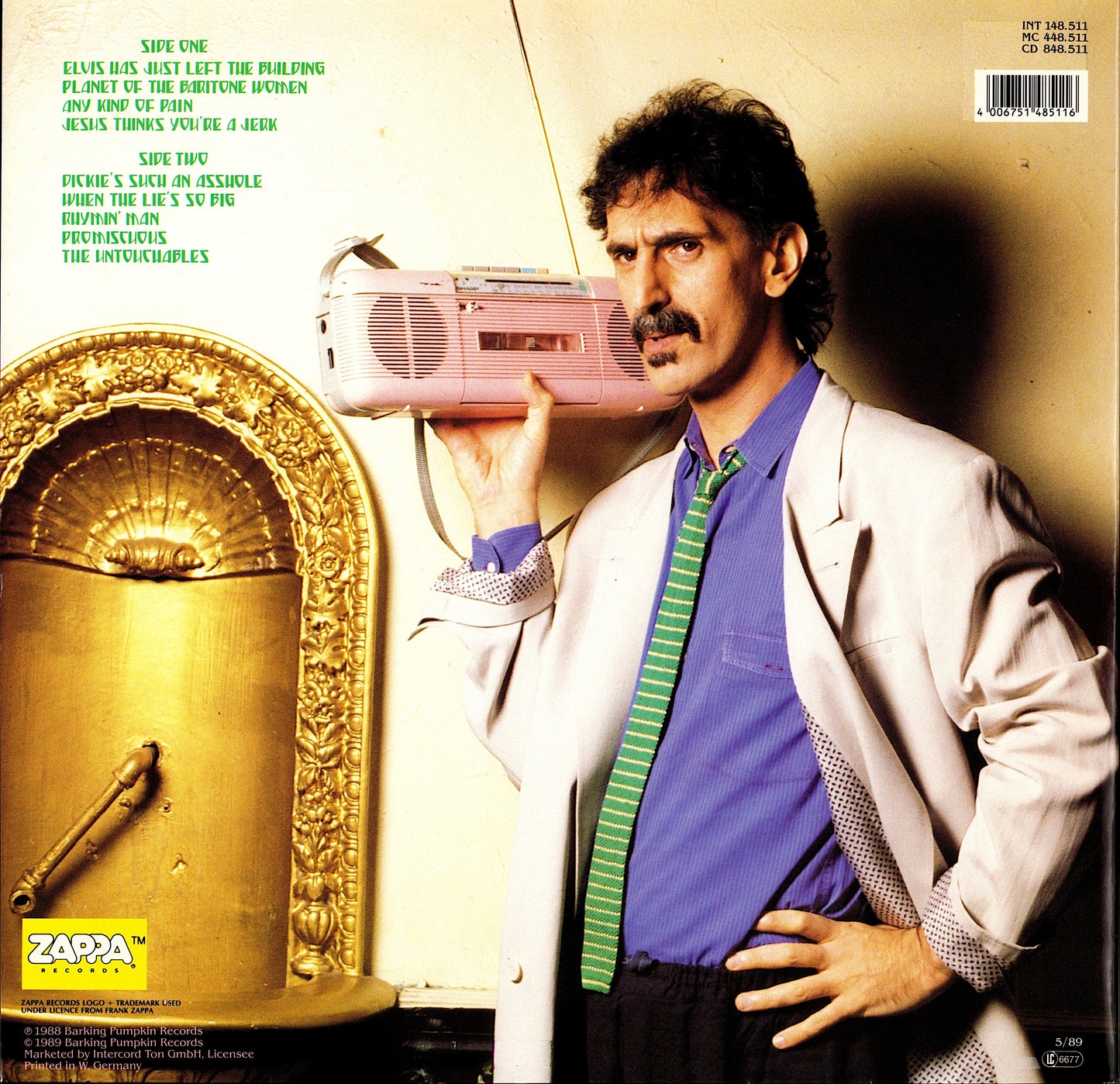Frank Zappa ‎- Broadway The Hard Way Vinyl LP