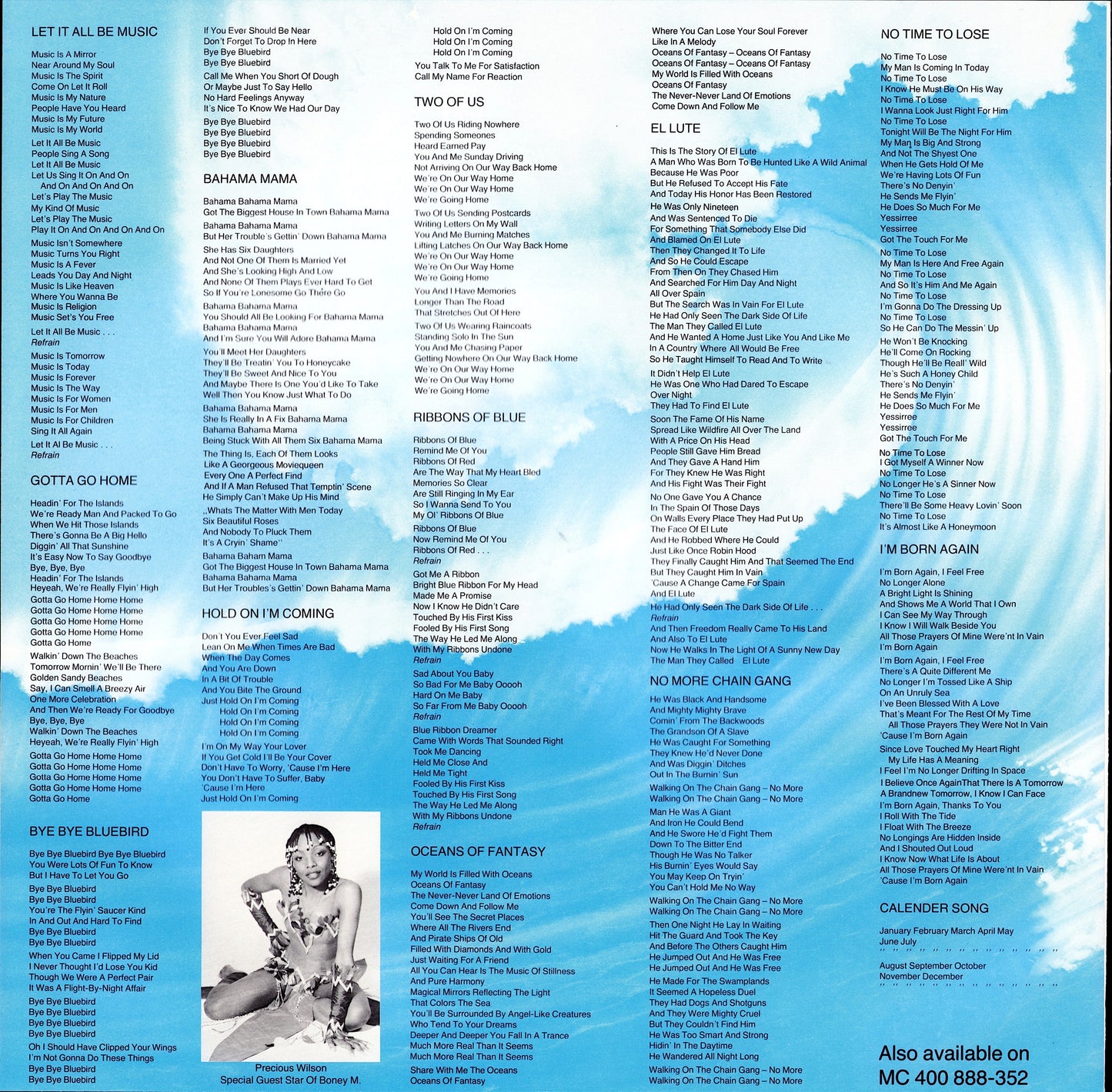 Boney M. – Oceans Of Fantasy Vinyl LP