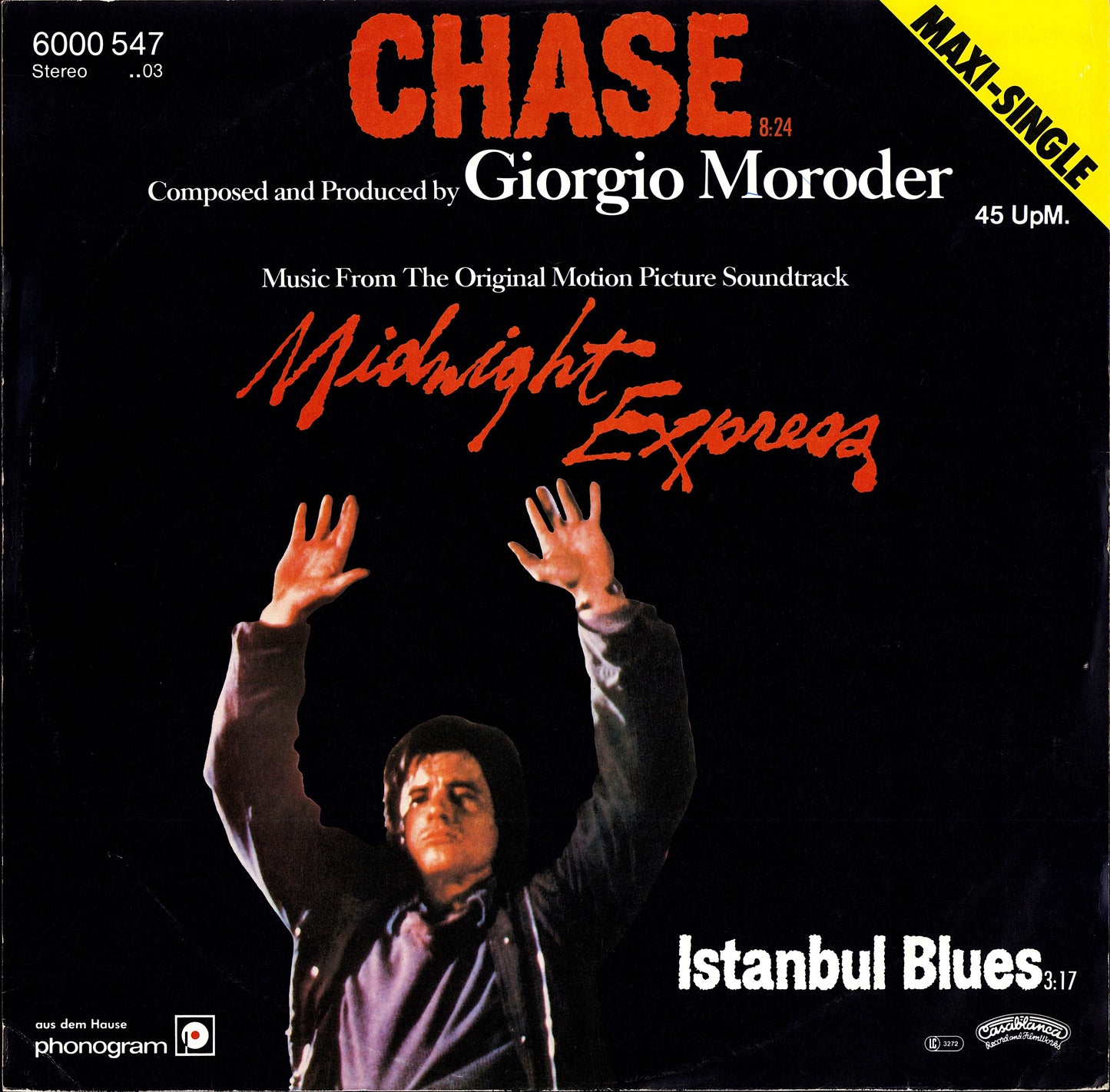 Giorgio Moroder – Chase Vinyl 12" Maxi-Single