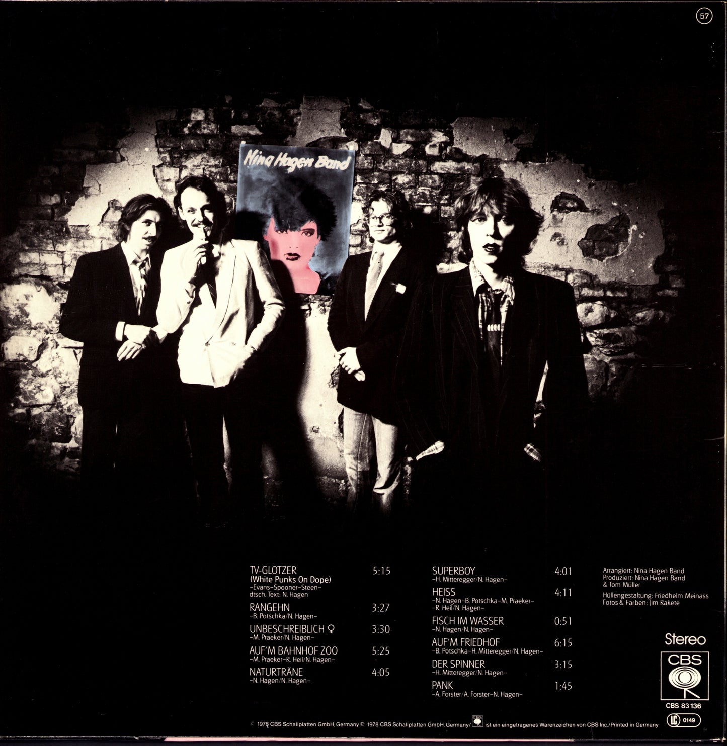 Nina Hagen Band – Nina Hagen Band Vinyl LP