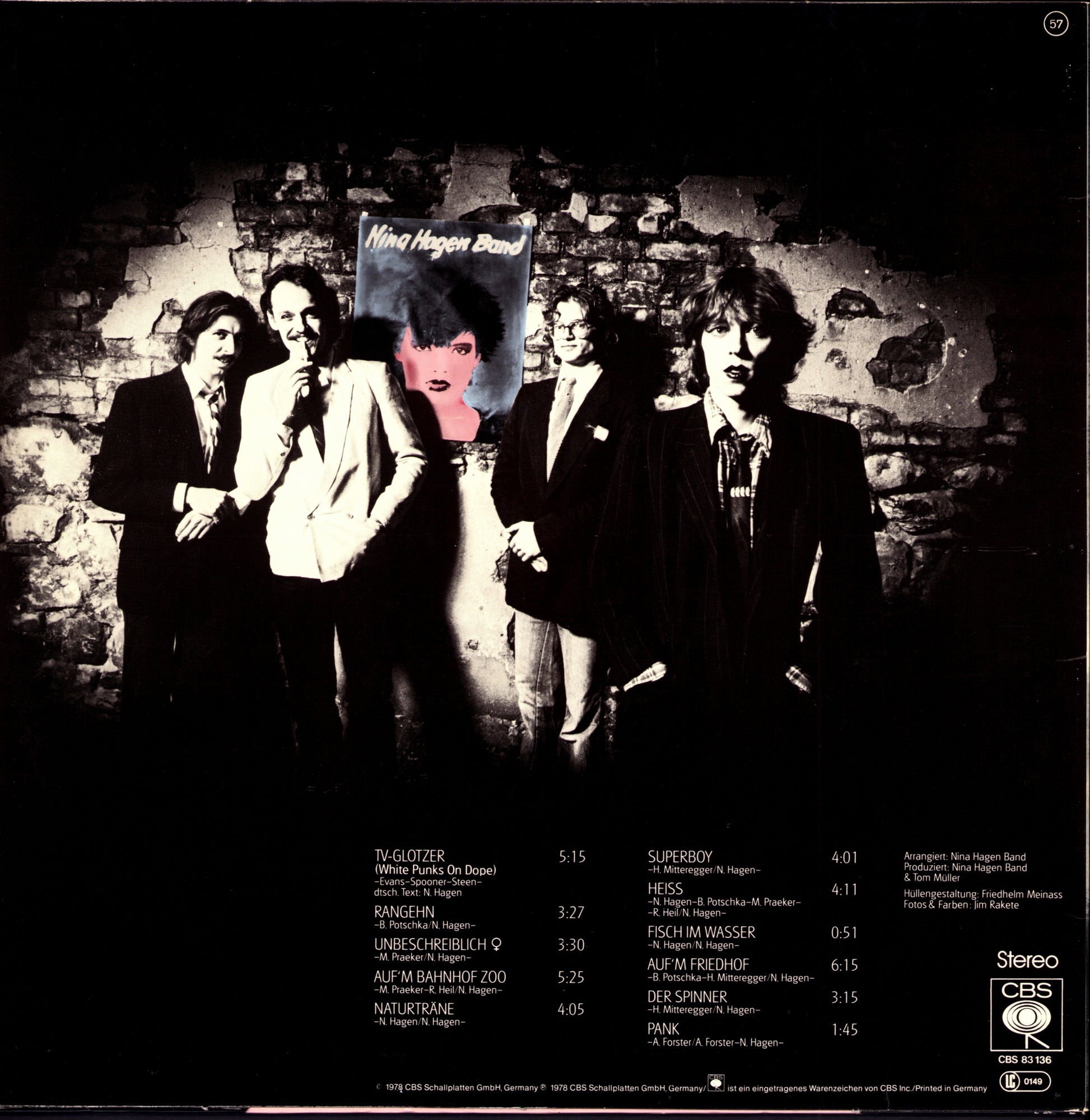 Nina Hagen Band – Nina Hagen Band Vinyl LP