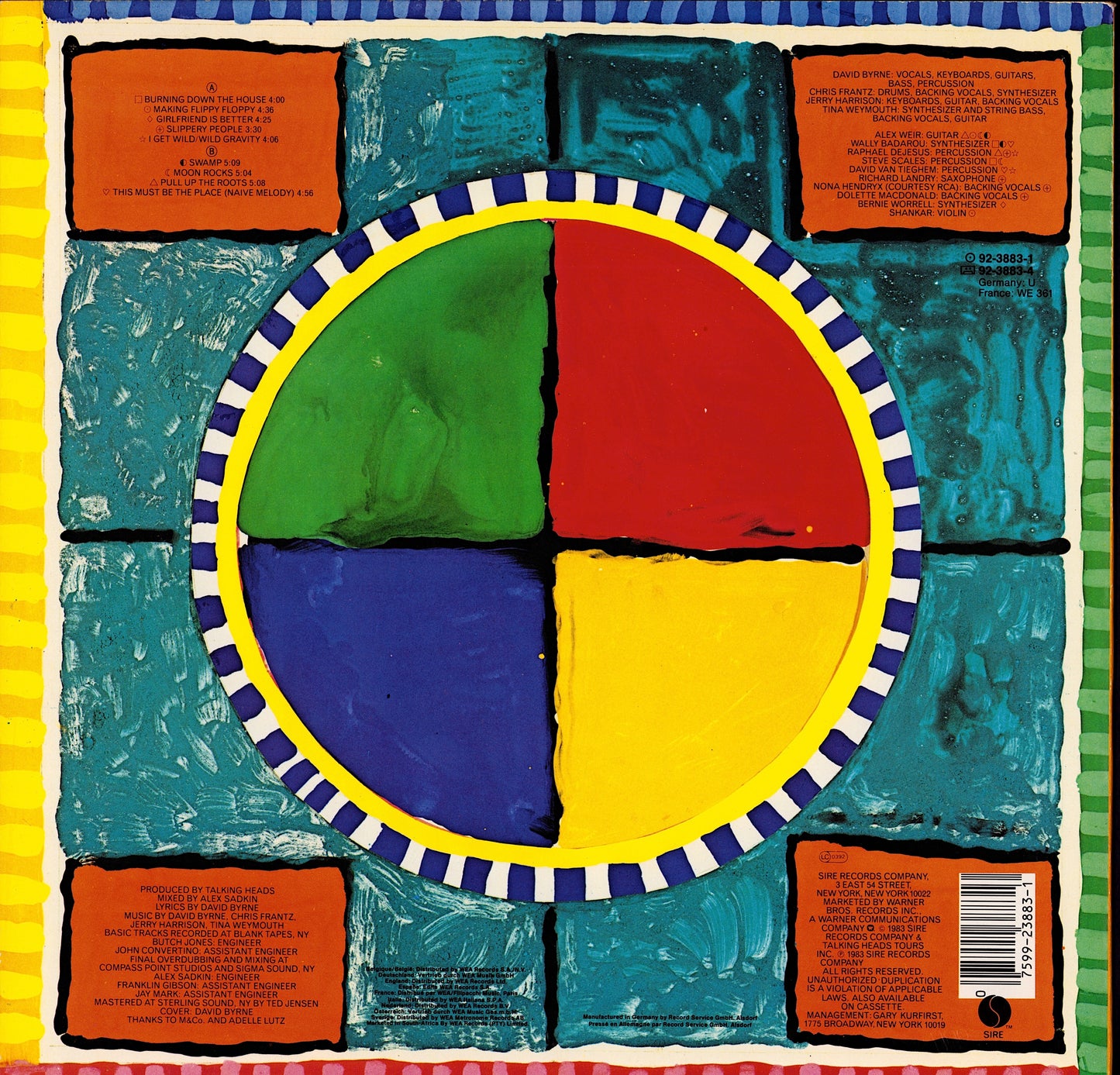 Talking Heads - Speaking In Tongues Vinyl LP