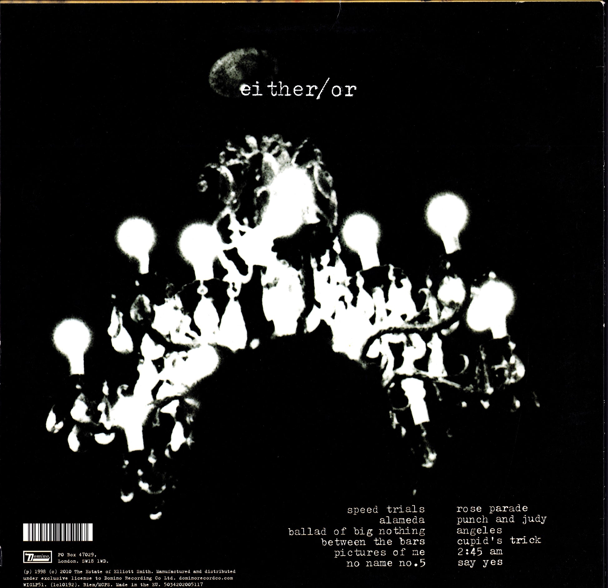 Elliott Smith – Either / Or Vinyl LP