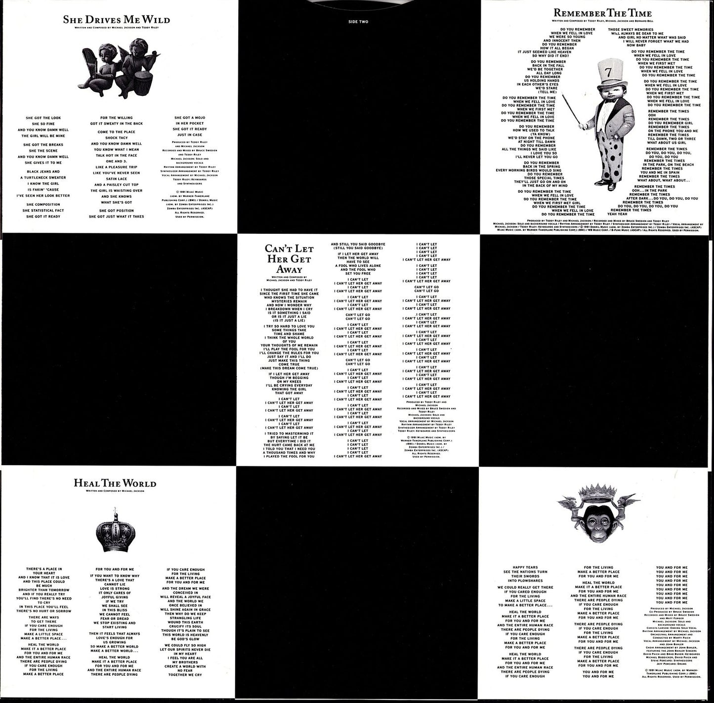 Michael Jackson ‎– Dangerous Vinyl 2LP