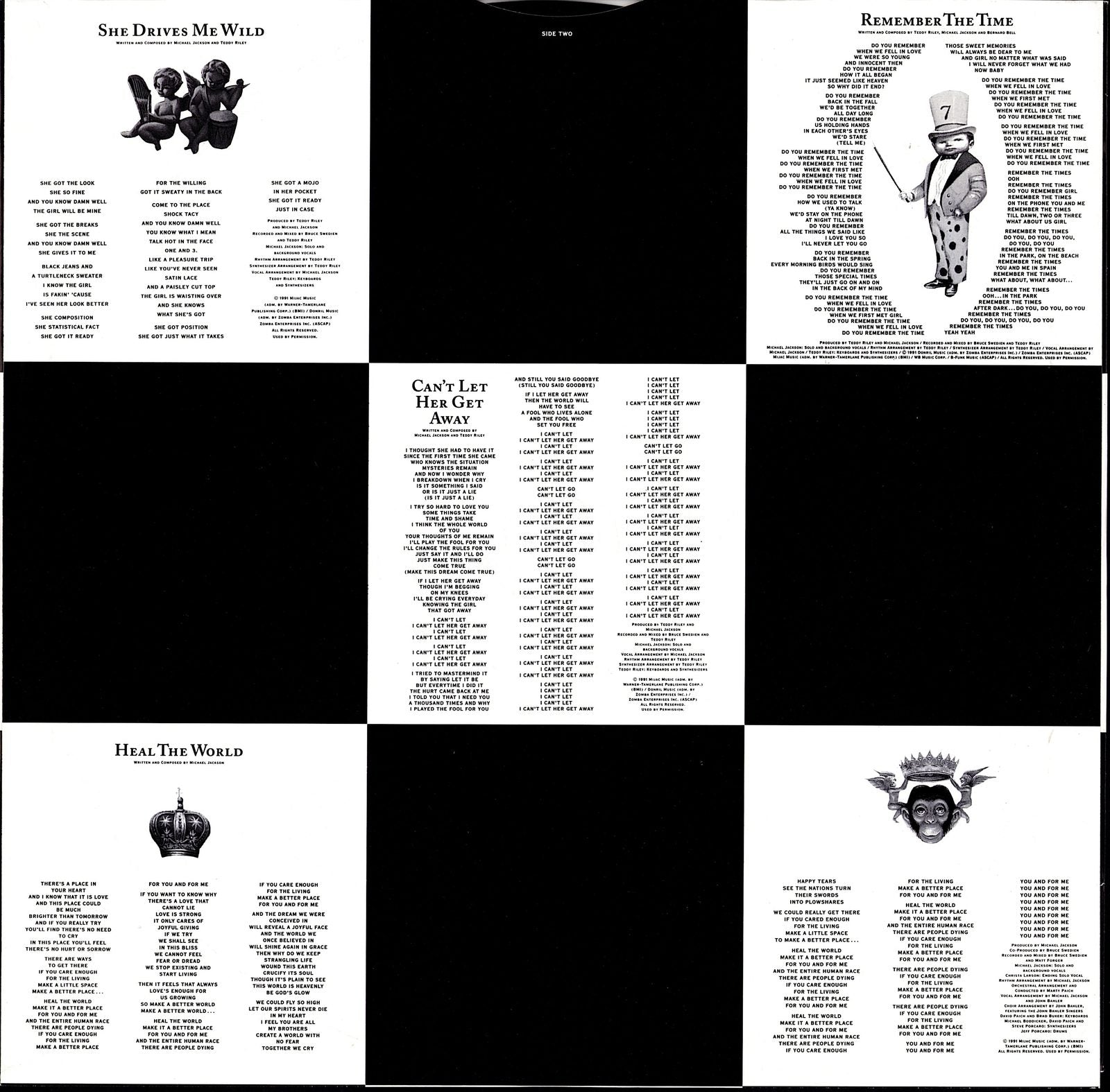 Michael Jackson ‎– Dangerous Vinyl 2LP