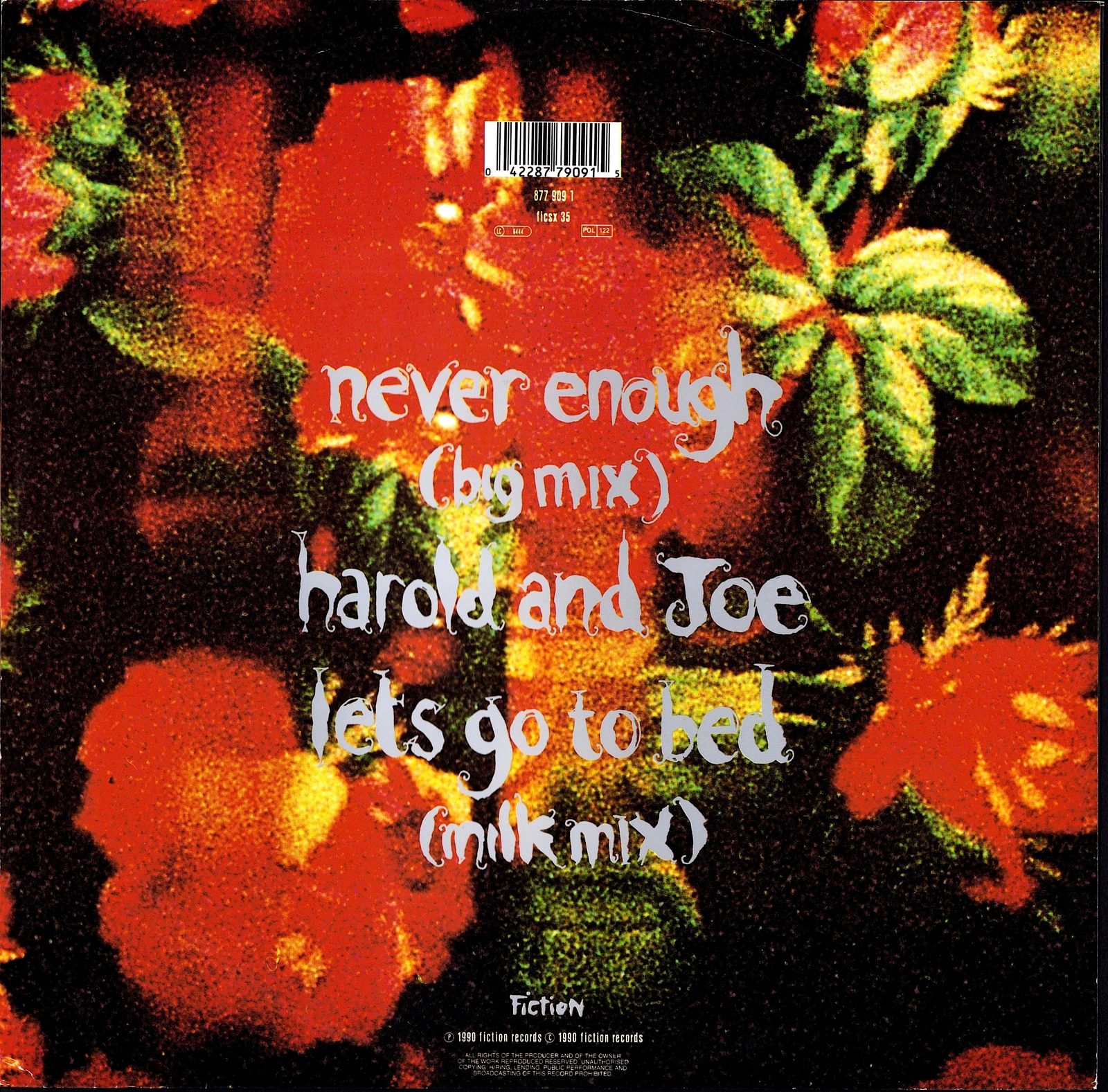 The Cure – Never Enough Big Mix Vinyl 12"