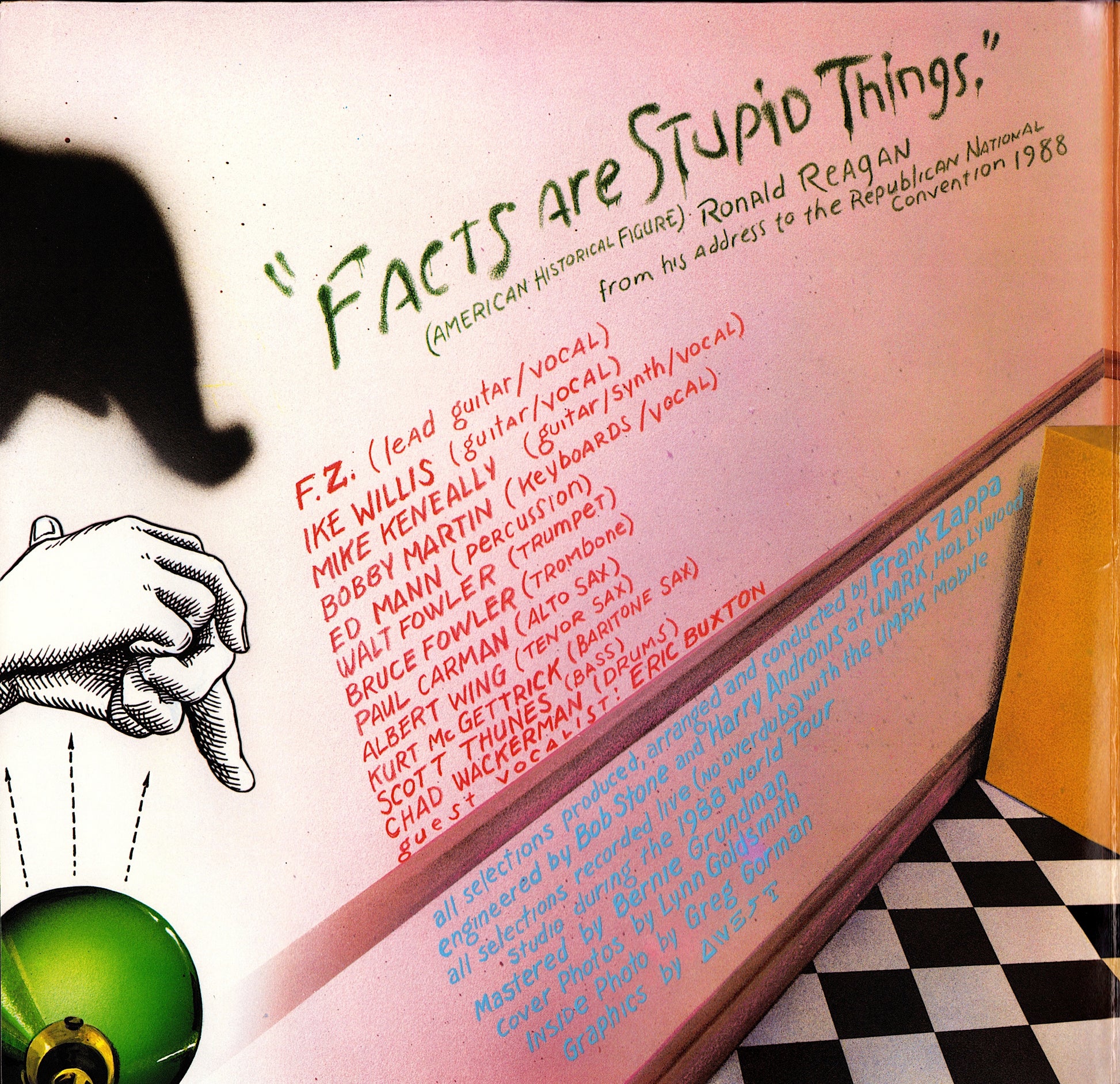 Frank Zappa ‎- Broadway The Hard Way Vinyl LP