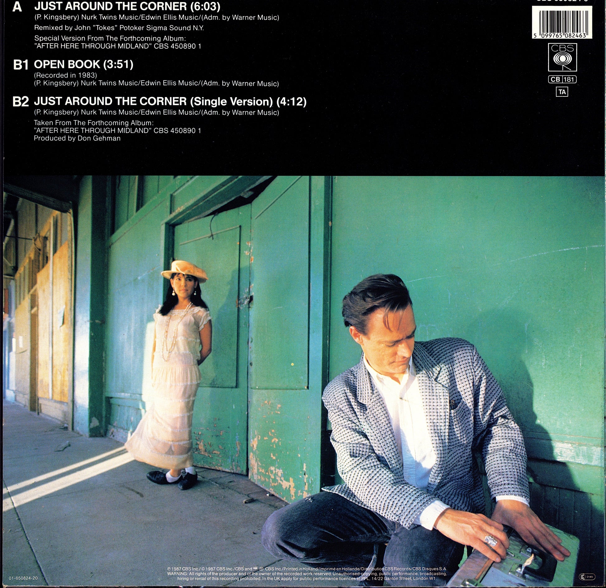 Cock Robin – Just Around The Corner Special Version Vinyl 12" Maxi-Single