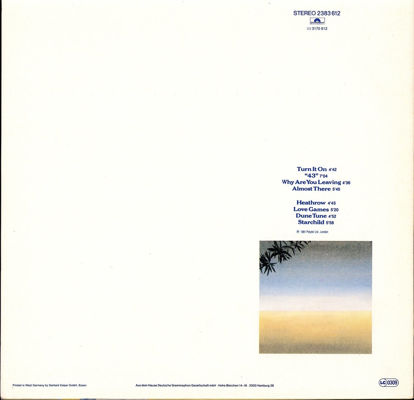 Level 42 - Level 42 Vinyl LP