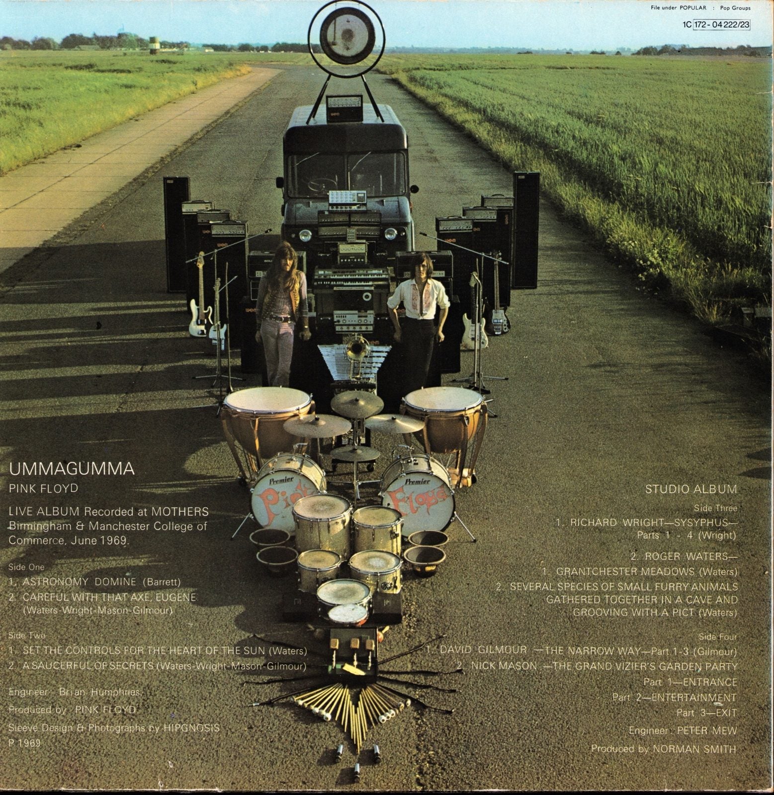 Pink Floyd ‎- Ummagumma Vinyl 2LP Kopie