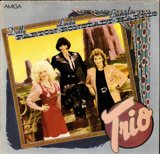Dolly Parton · Linda Ronstadt · Emmylou Harris – Trio Vinyl LP Kopie
