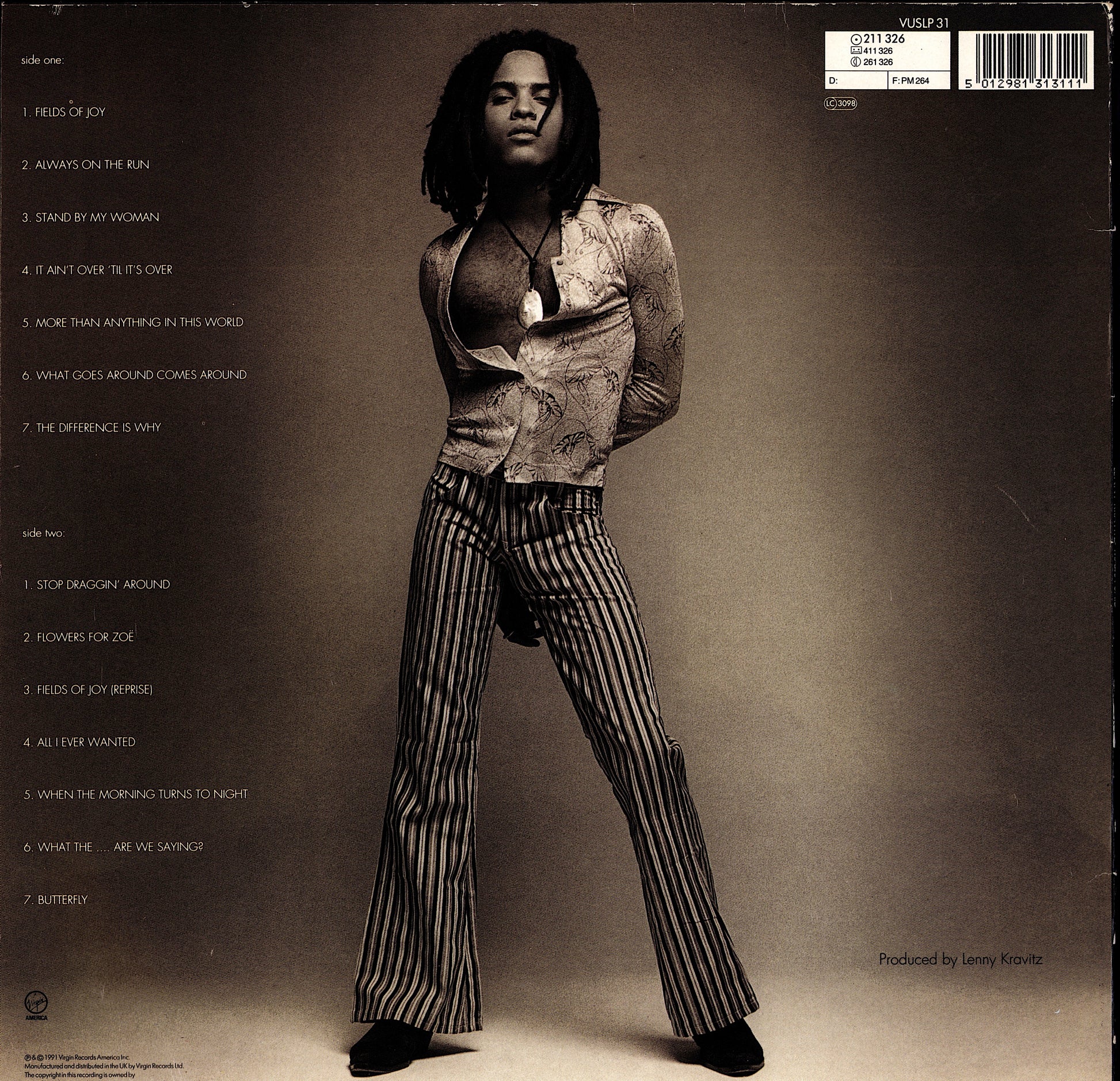 Lenny Kravitz – Mama Said Vinyl LP