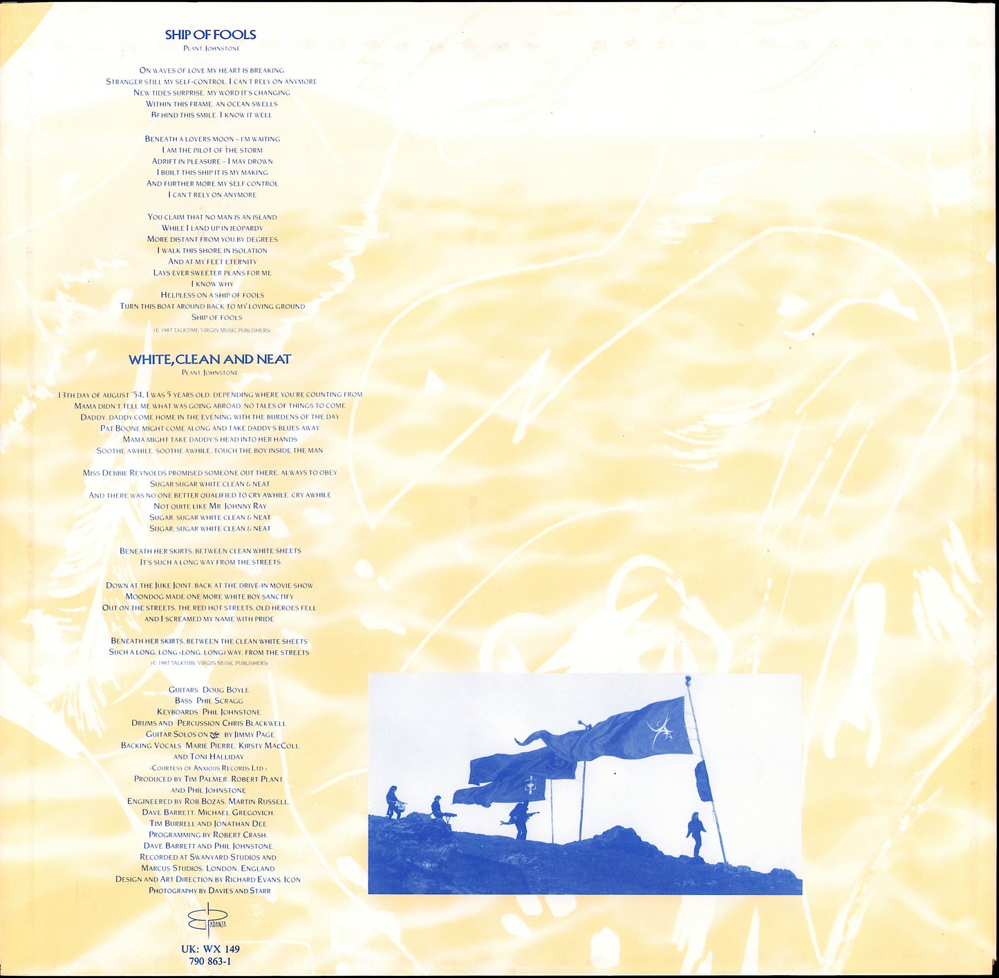 Robert Plant ‎- Manic Nirvana Vinyl LP Kopie