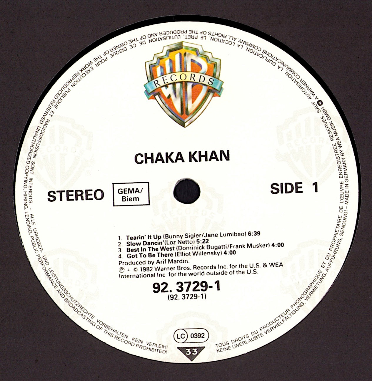 Chaka Khan – Chaka Khan Vinyl LP