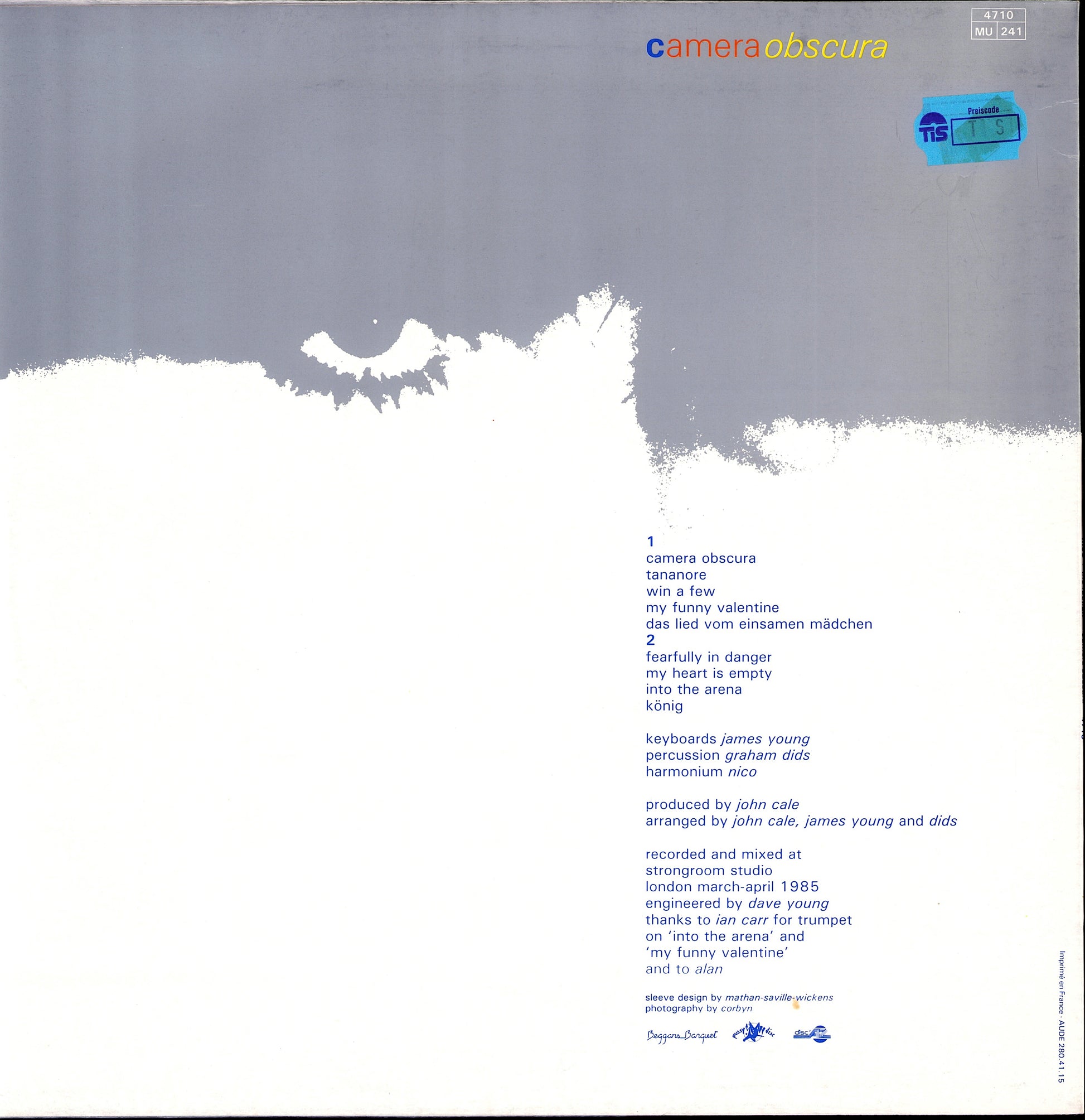 Holger Czukay - On The Way To The Peak Of Normal Vinyl LP Kopie Kopie Kopie Kopie