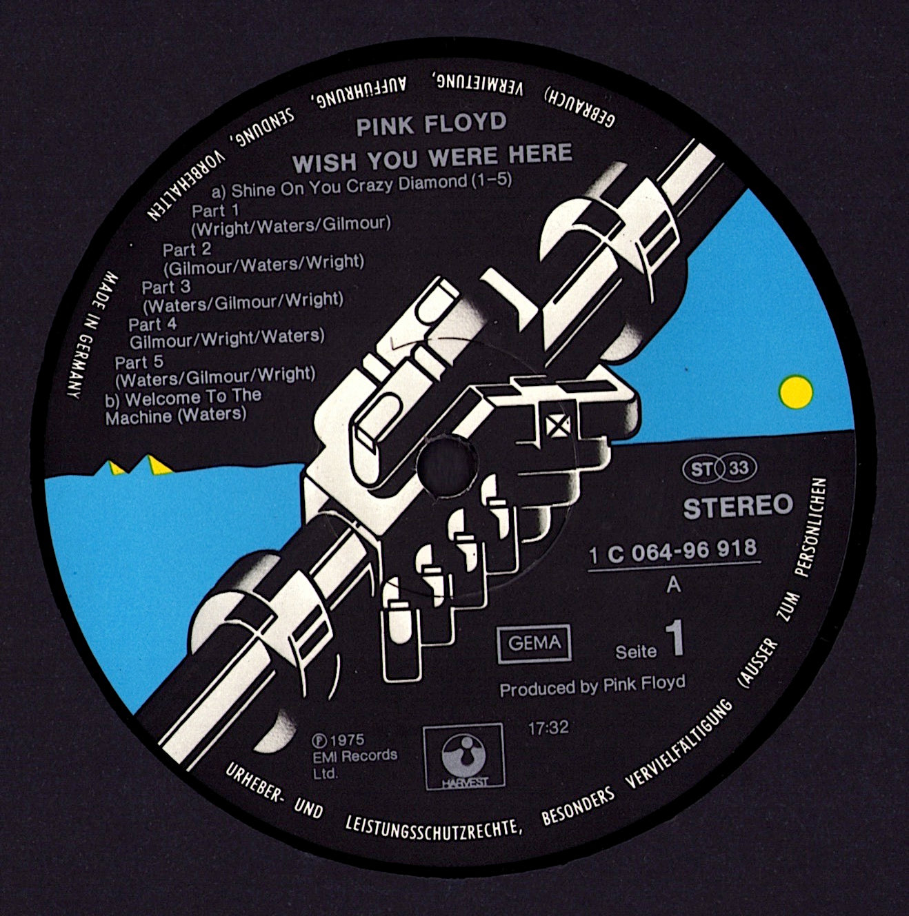 Pink Floyd - Wish You Were Here Vinyl LP