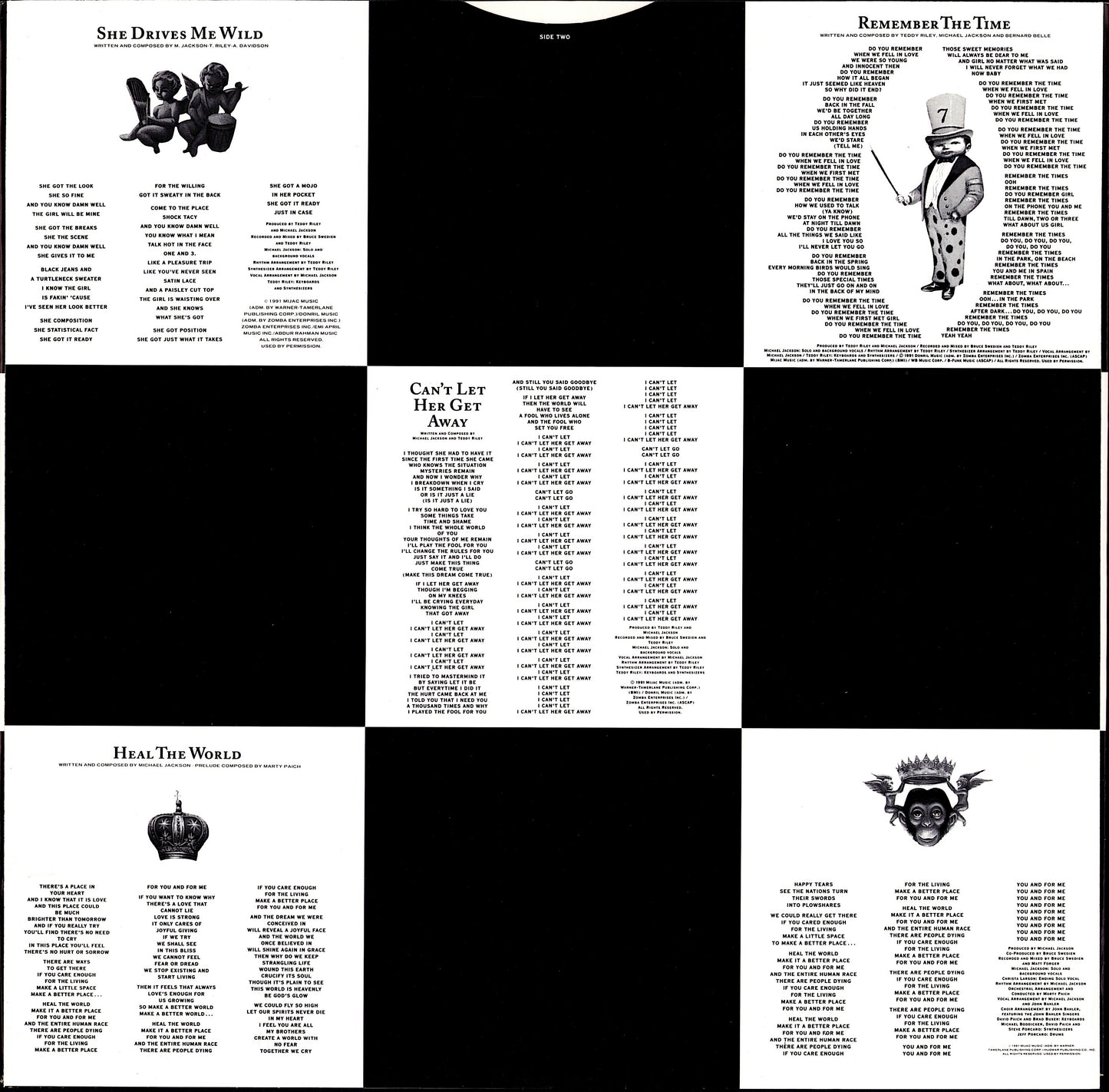 Michael Jackson ‎– Dangerous Vinyl 2LP Kopie