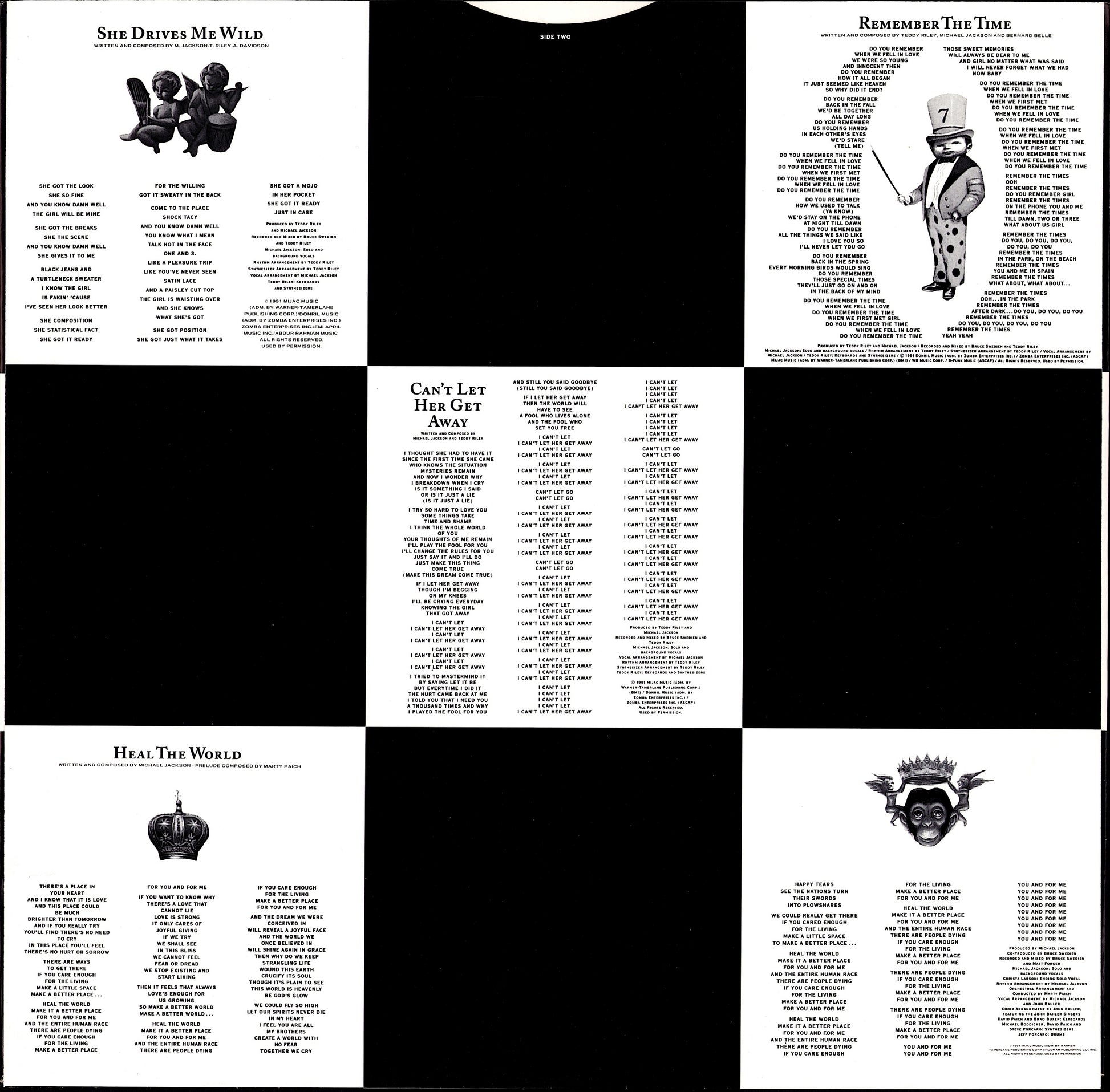 Michael Jackson ‎– Dangerous Vinyl 2LP Kopie