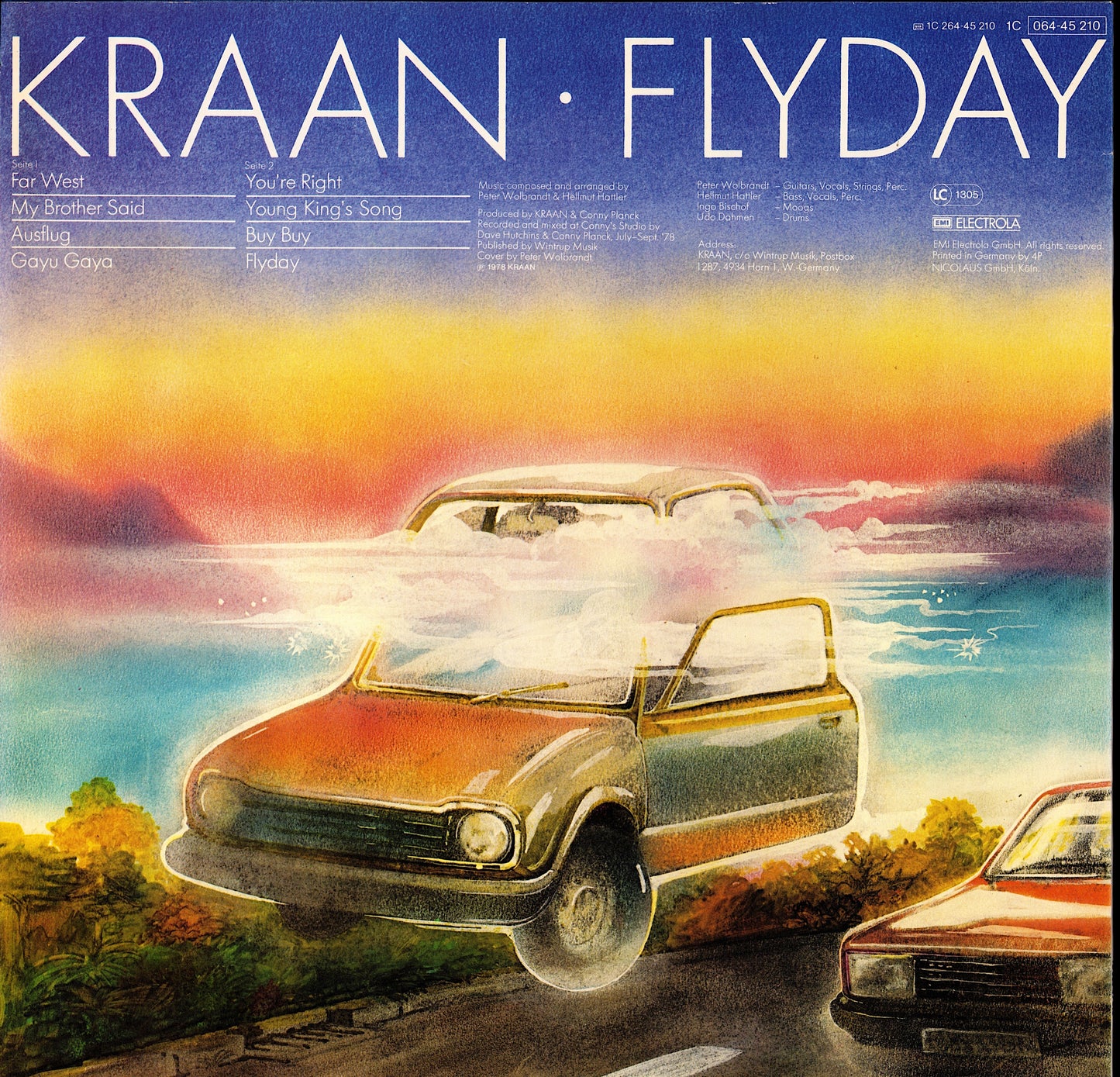 Kraan – Flyday Vinyl LP