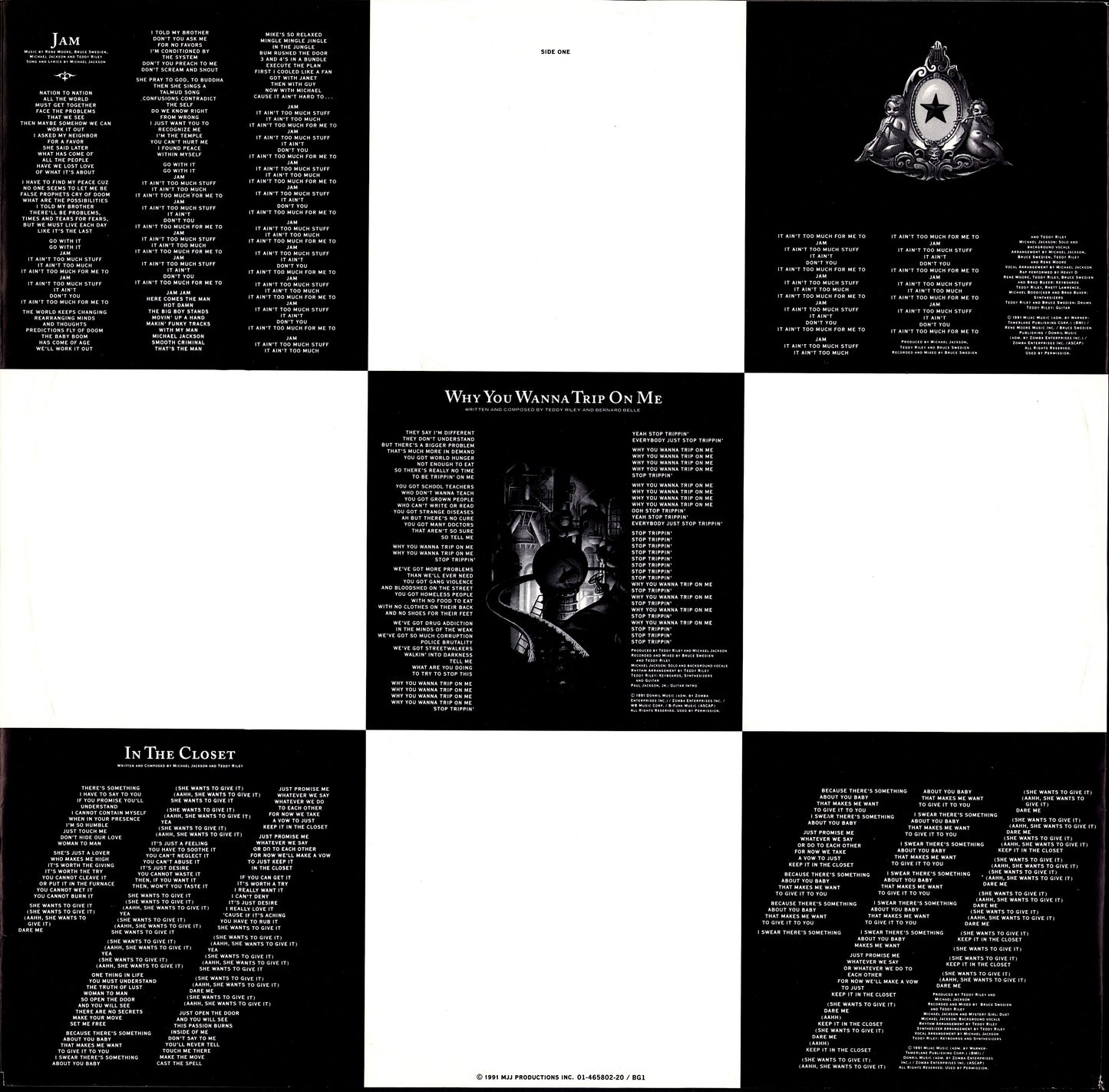 Michael Jackson ‎– Dangerous Vinyl 2LP Kopie