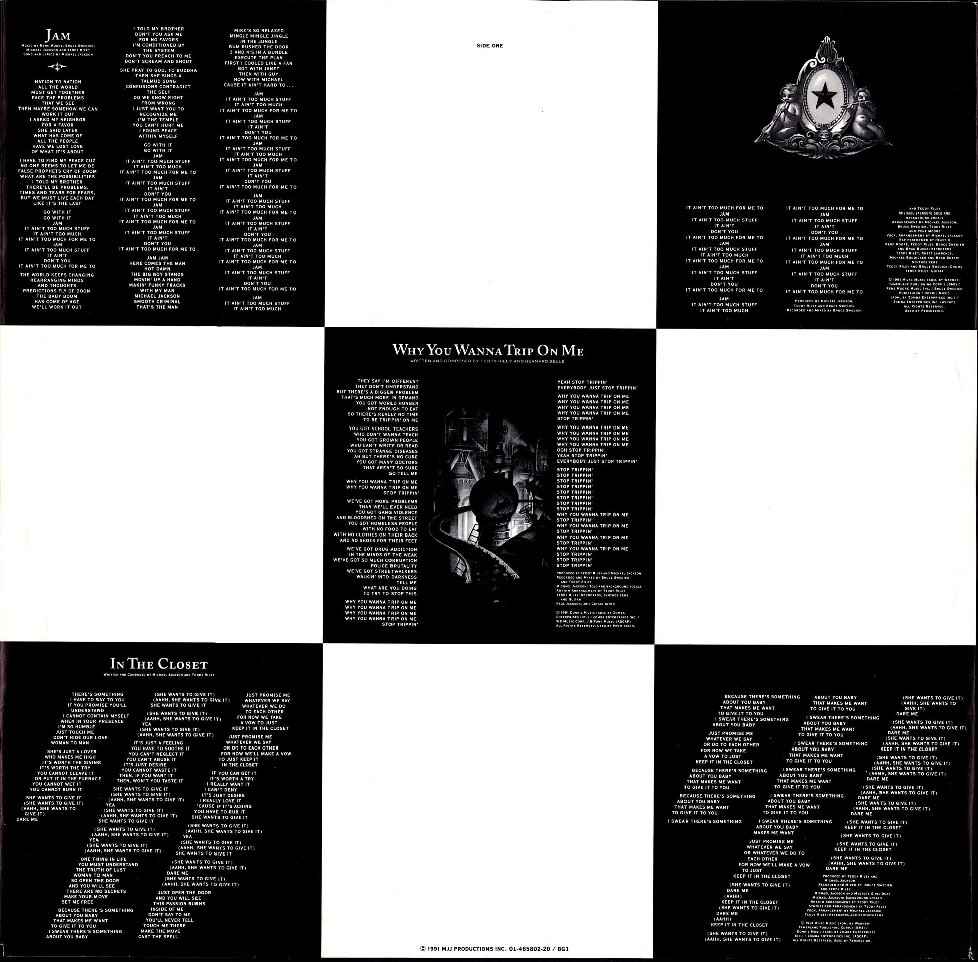 Michael Jackson ‎– Dangerous Vinyl 2LP Kopie