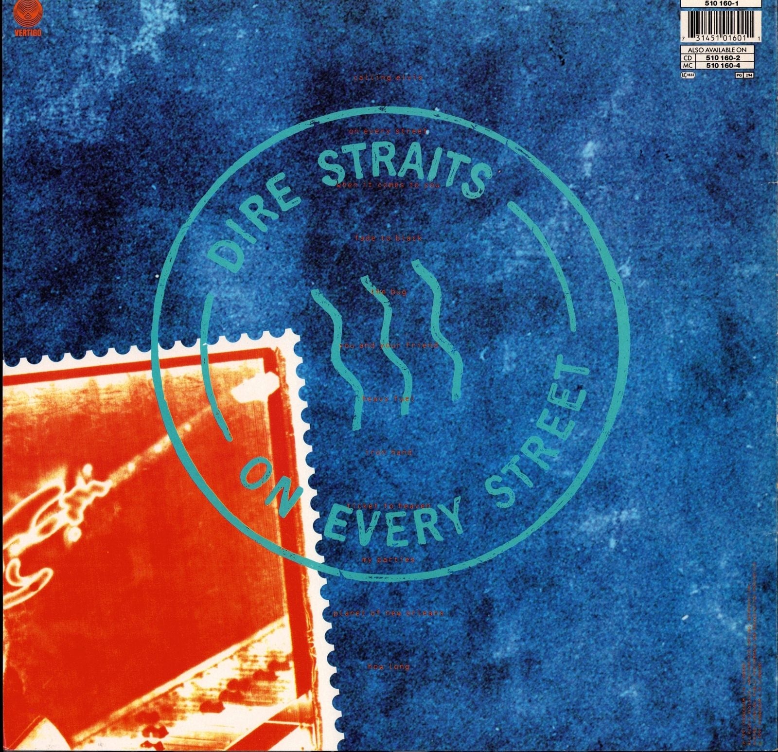 Dire Straits ‎- On Every Street Vinyl LP