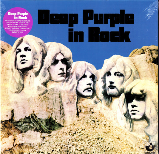 Deep Purple ‎- Deep Purple In Rock Purple Vinyl LP