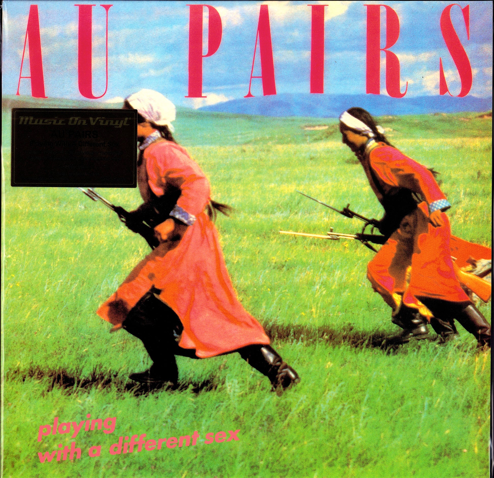 Au Pairs - Playing with a Different Sex Translucent Green Vinyl LP Limited Edition